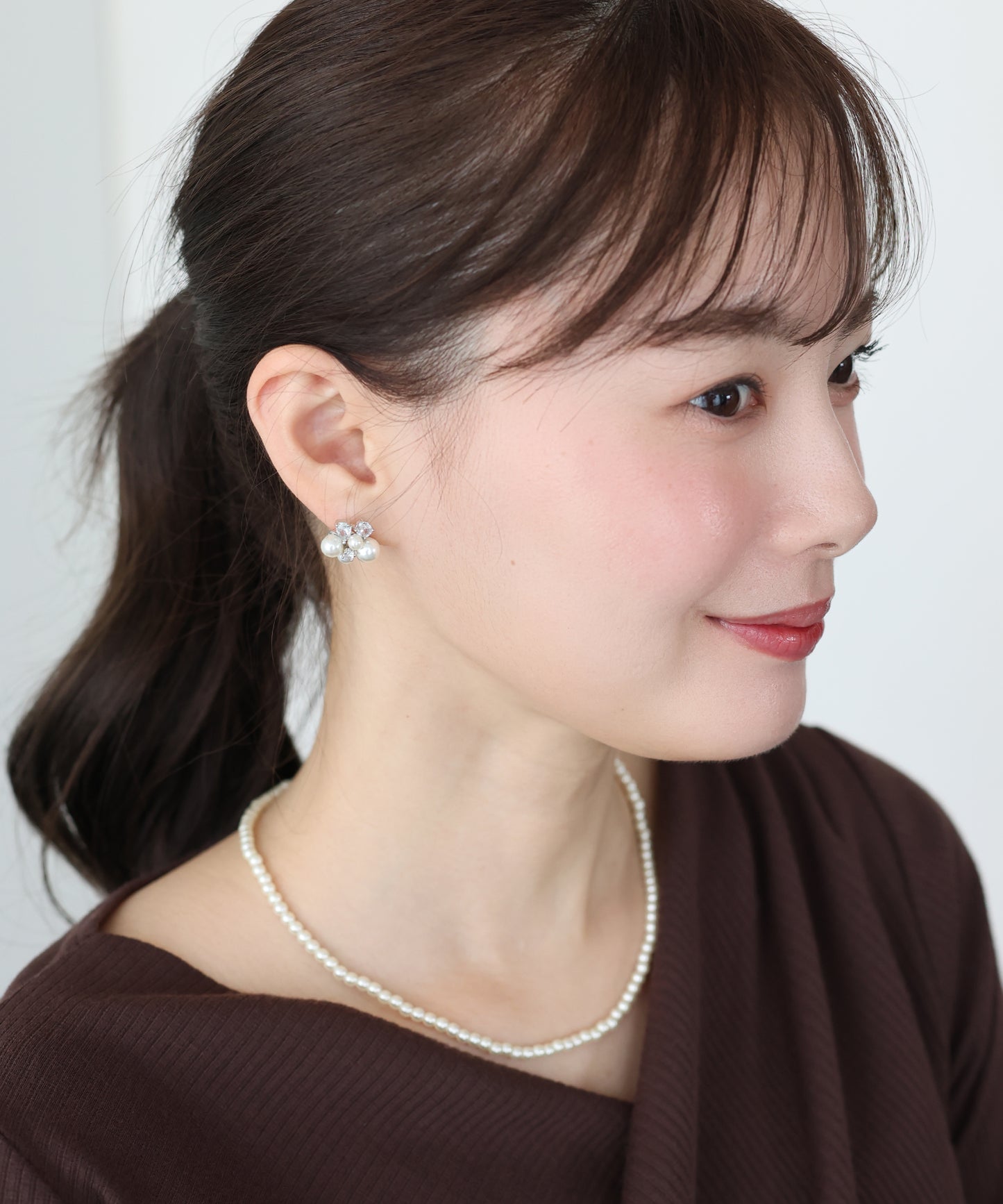 ビジュパールピアス / ニッケルフリー【メール便】