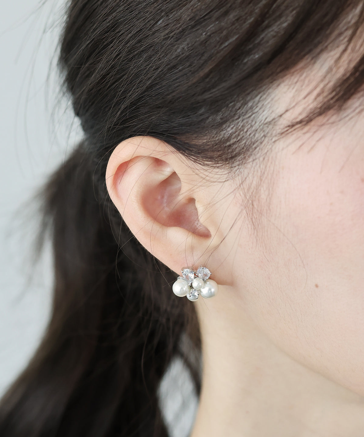 ビジュパールピアス / ニッケルフリー【メール便】