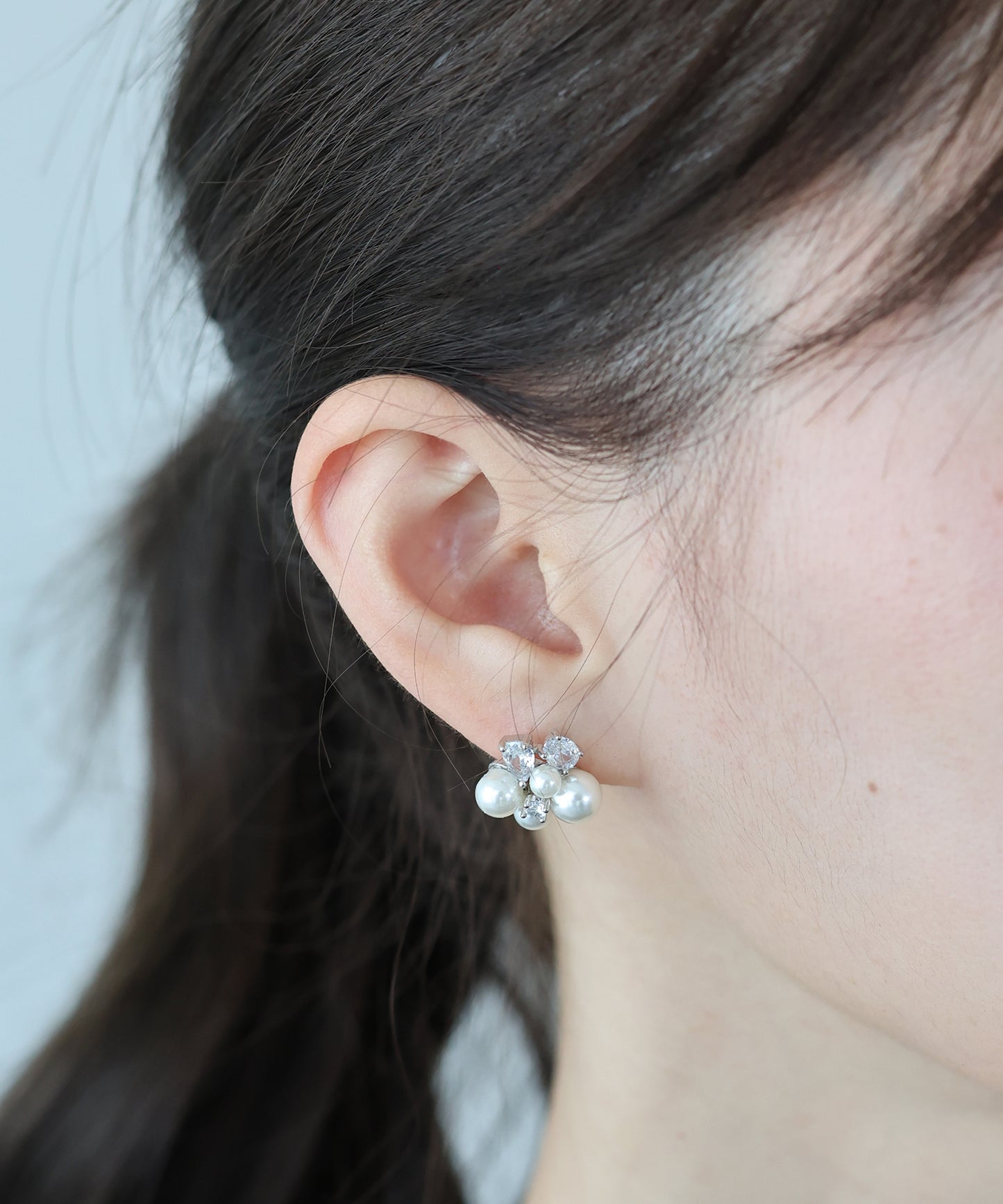 ビジュパールピアス / ニッケルフリー【メール便】