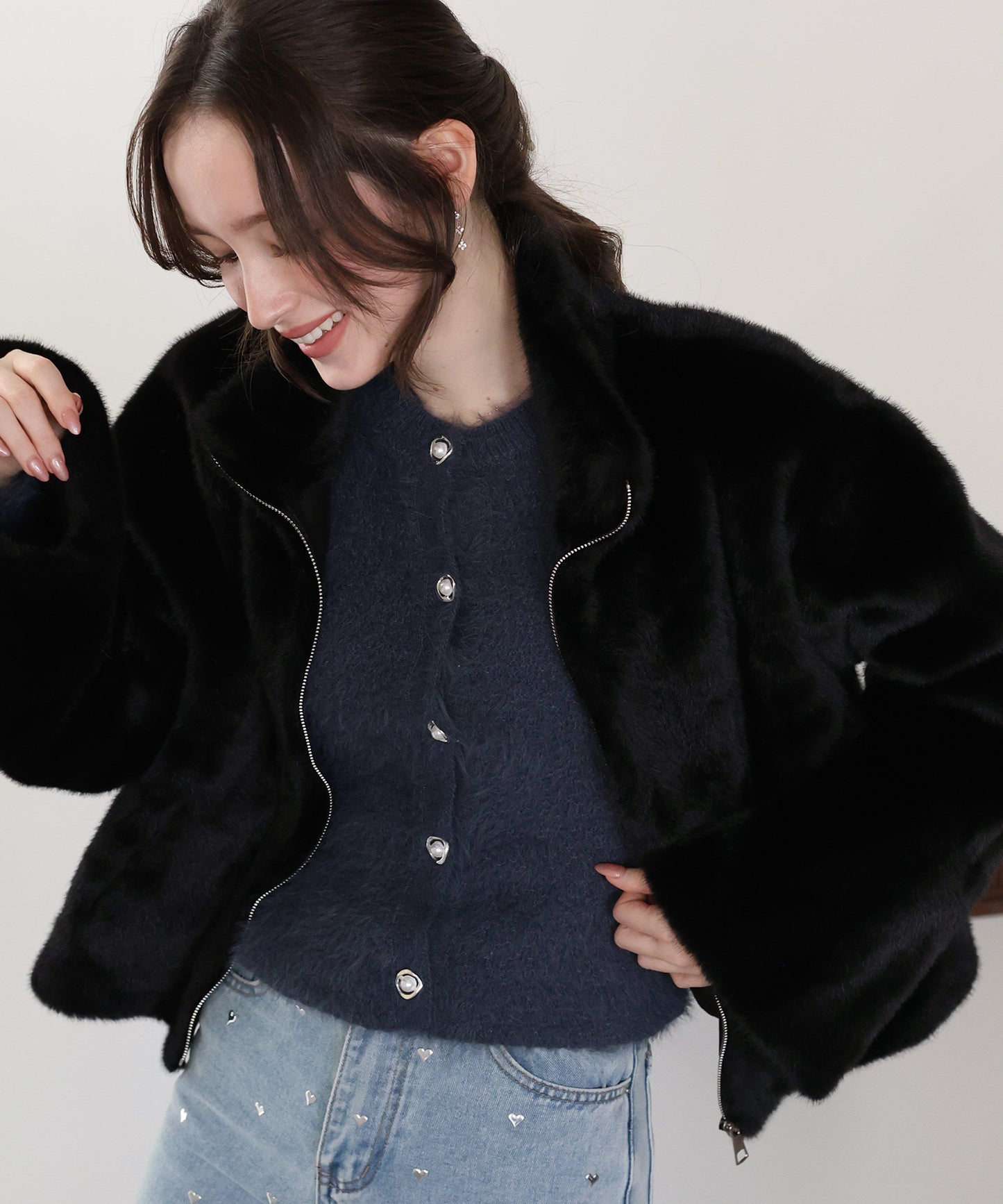 【早割5％OFF】ファージップブルゾン