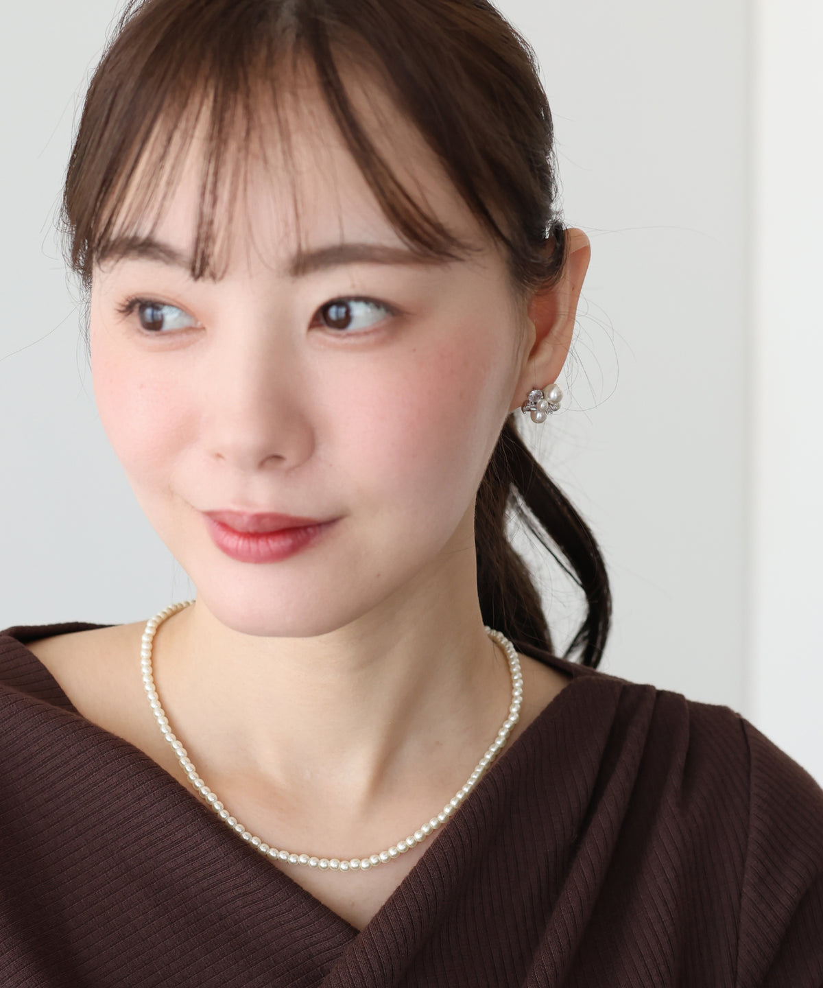 ビジュパールピアス / ニッケルフリー【メール便】