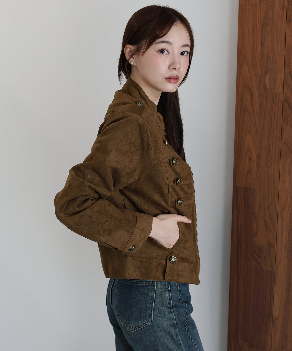 【早割5％OFF】ナポレオンスウェードジャケット