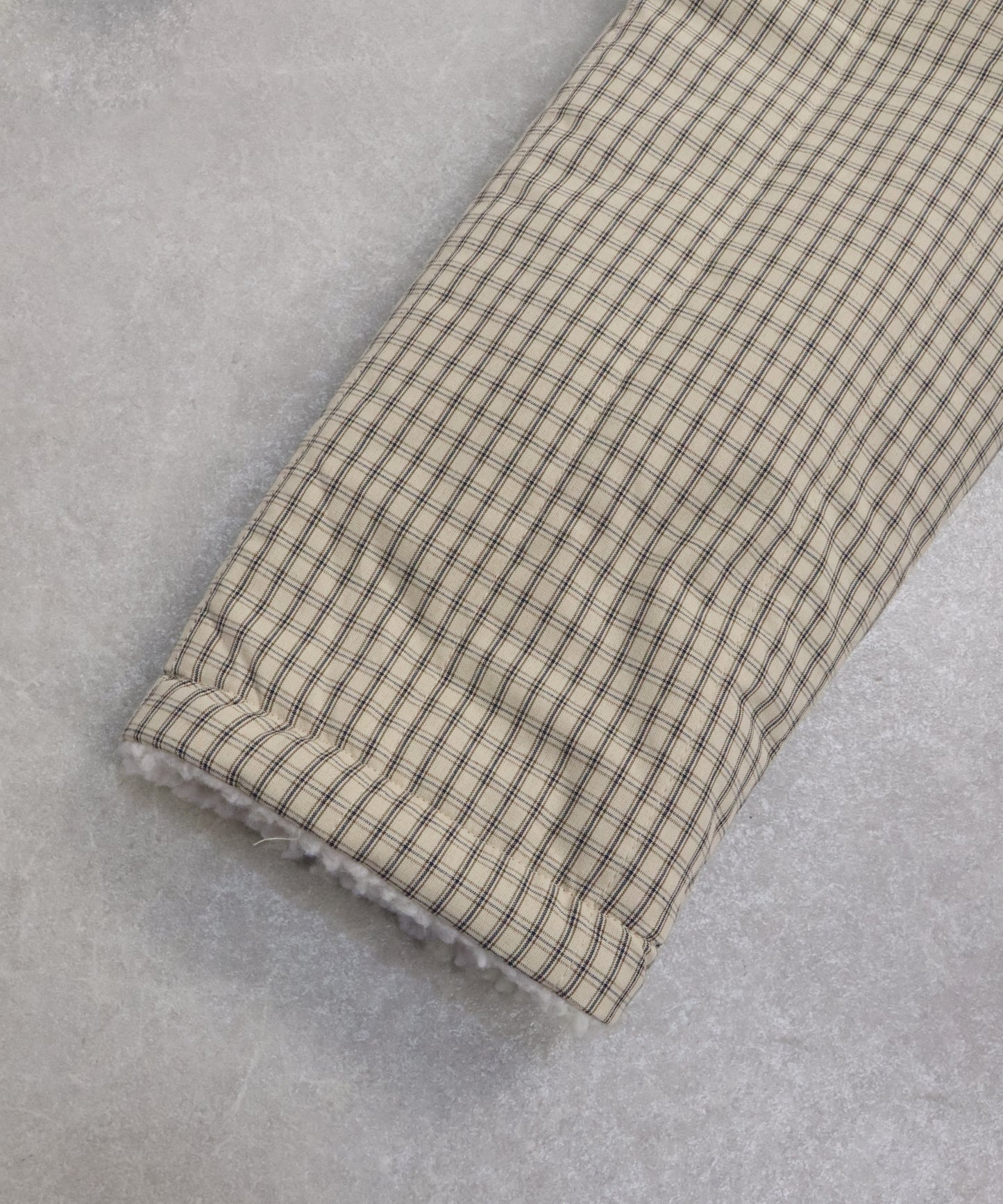 【早割5％OFF】2WAYボアチェックダウンジャケット