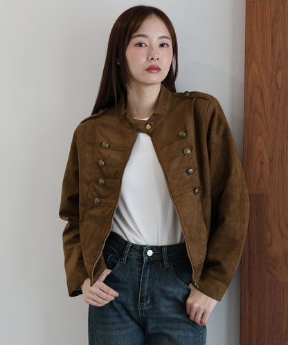 【早割5％OFF】ナポレオンスウェードジャケット