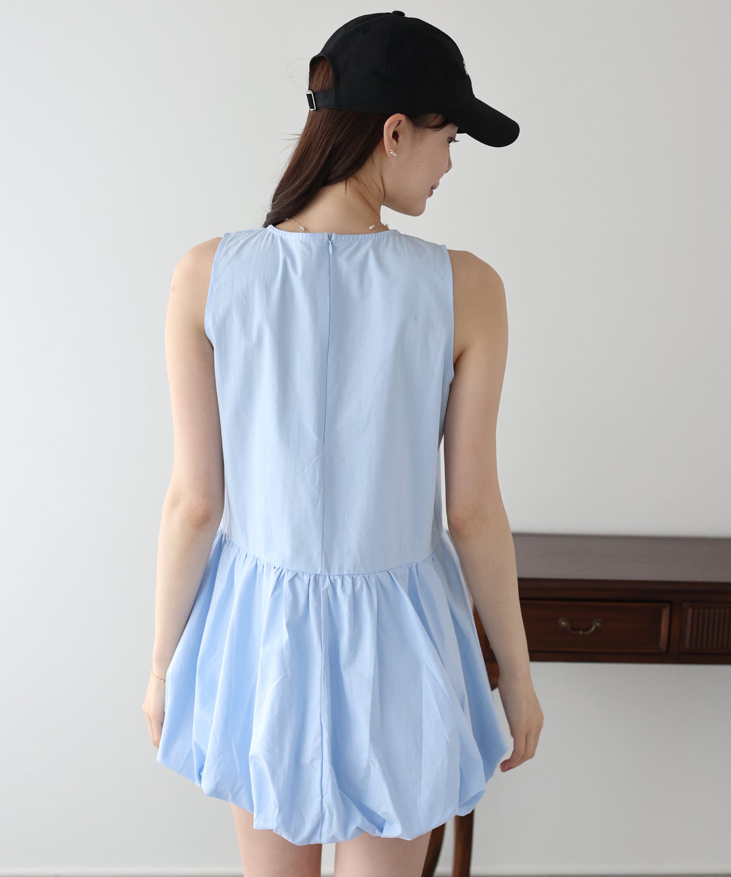 【早割5％OFF】バルーンミニワンピース