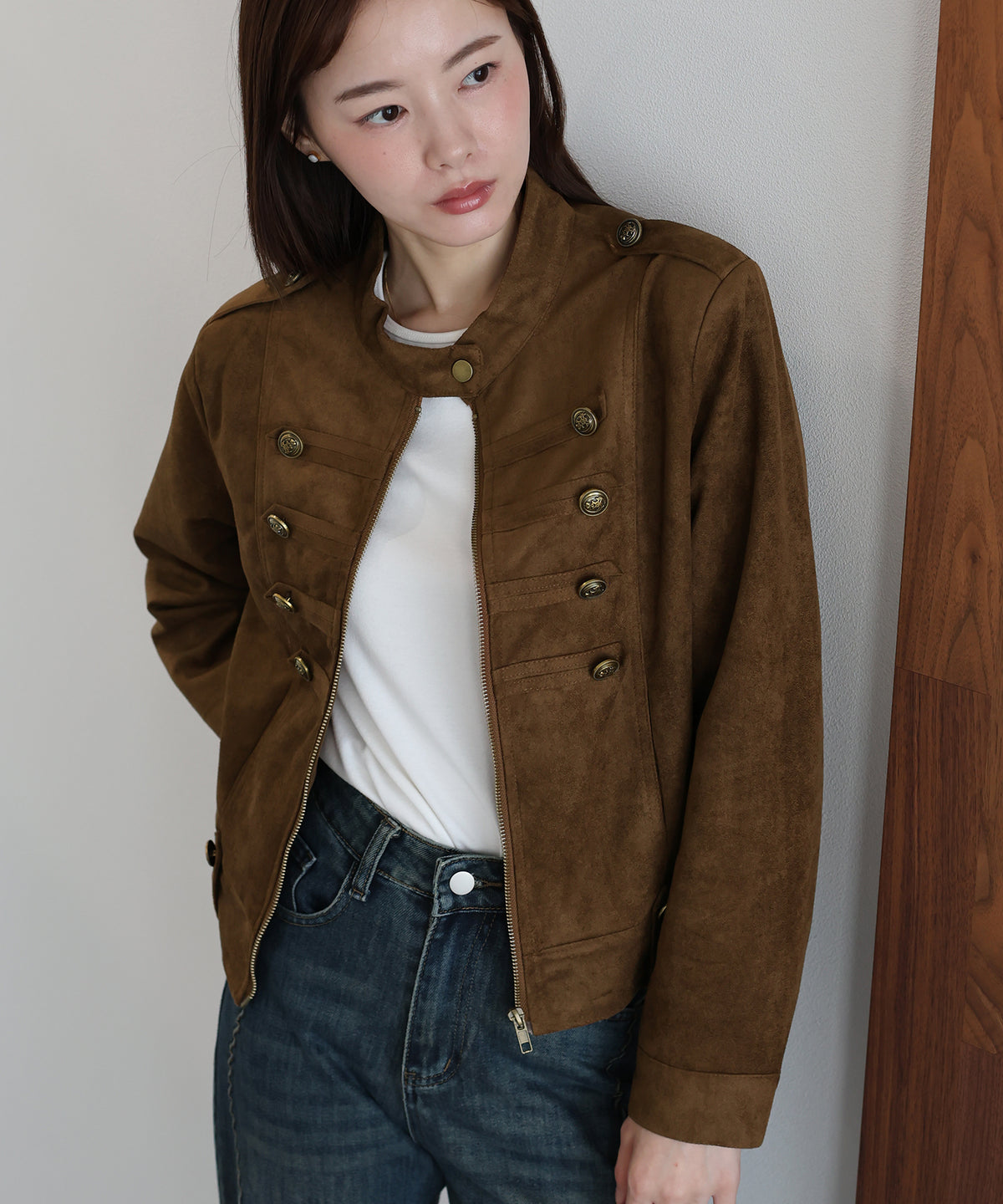 【早割5％OFF】ナポレオンスウェードジャケット