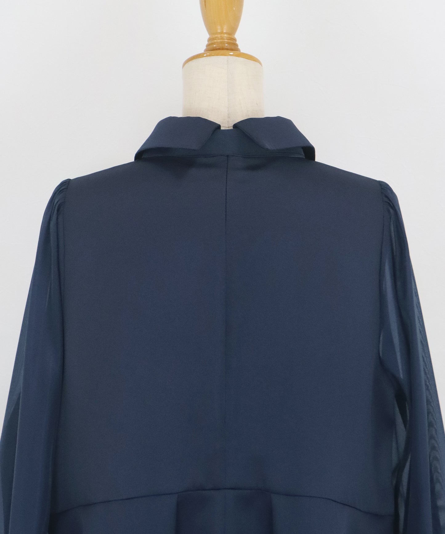 パールモチーフペプラムブラウス＆パンツセット