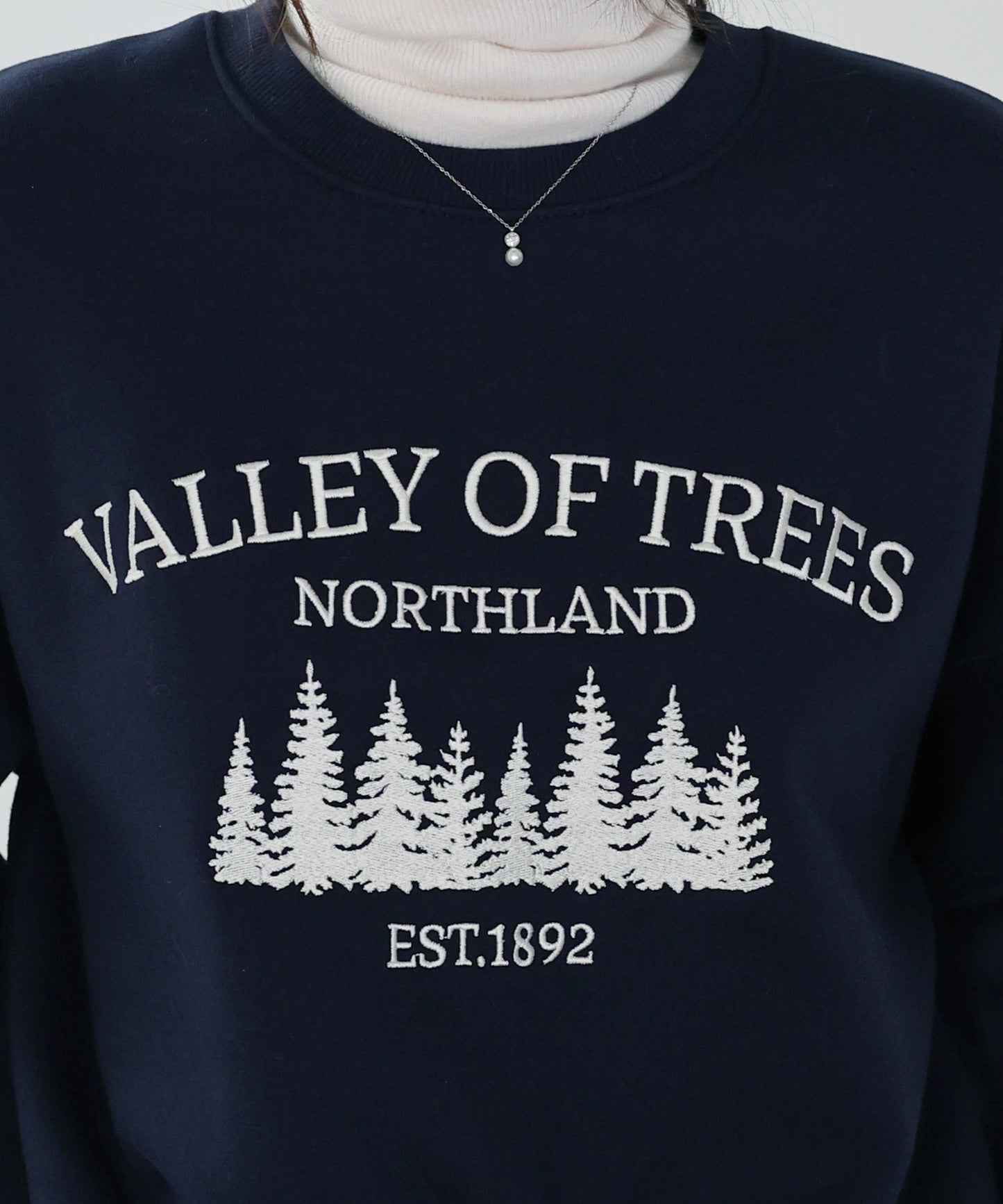 【早割5％OFF】裏起毛フォレスト刺繍スウェット