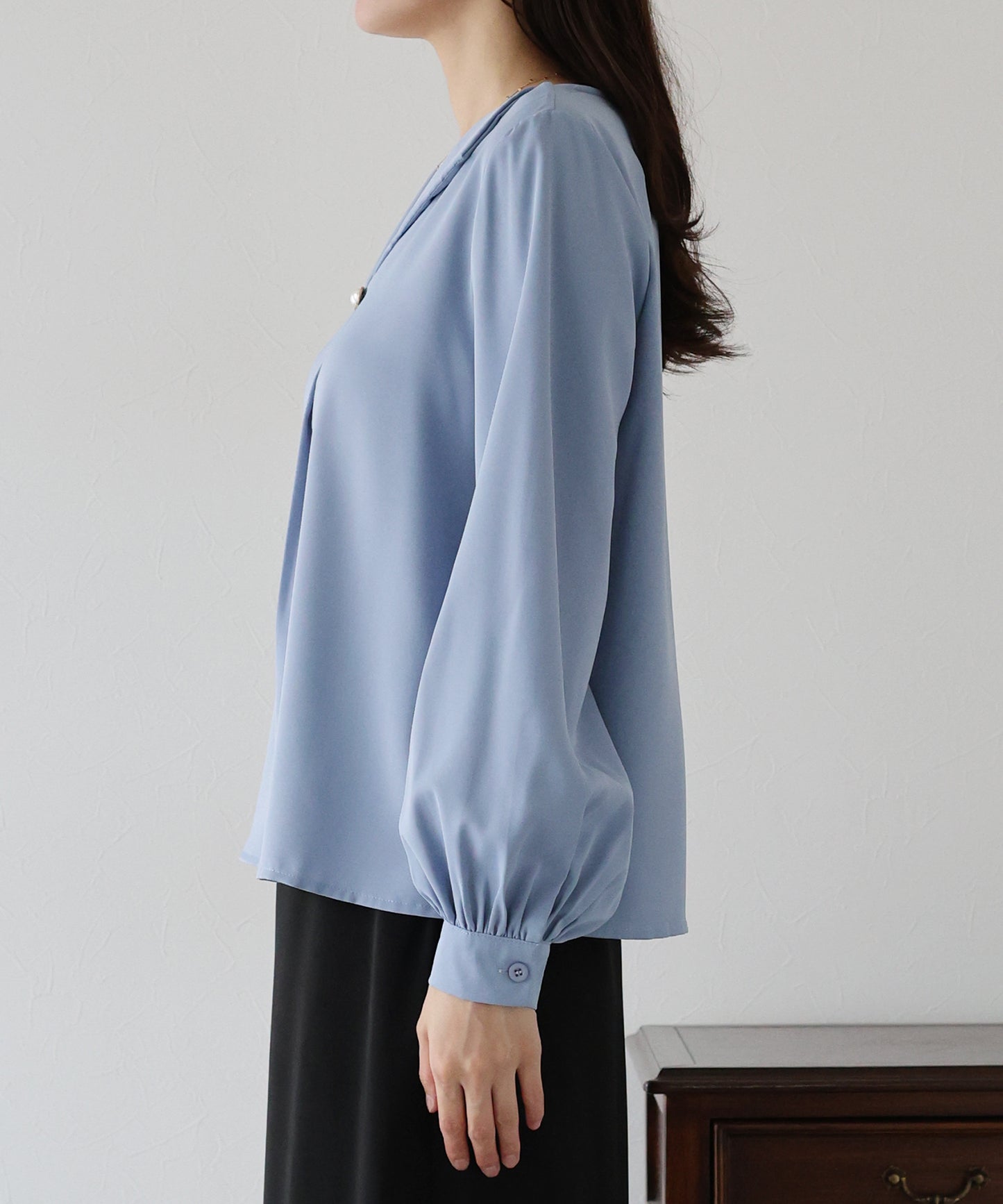 パールモチーフブラウス【ネコポス】