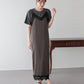 【早割5％OFF】レーストリムキャミワンピース