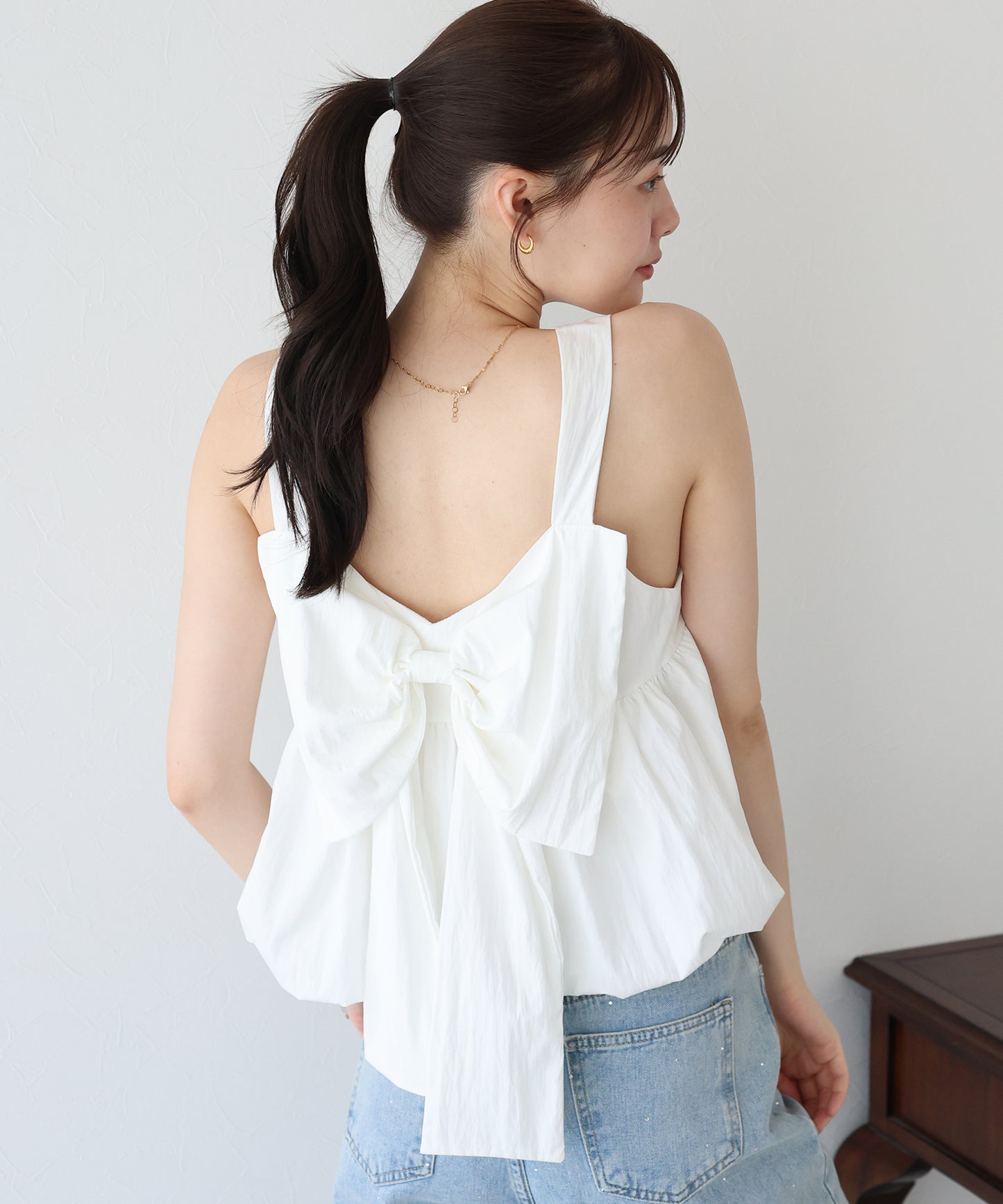 【TIME SALE】2WAYリボンバルーンビスチェ