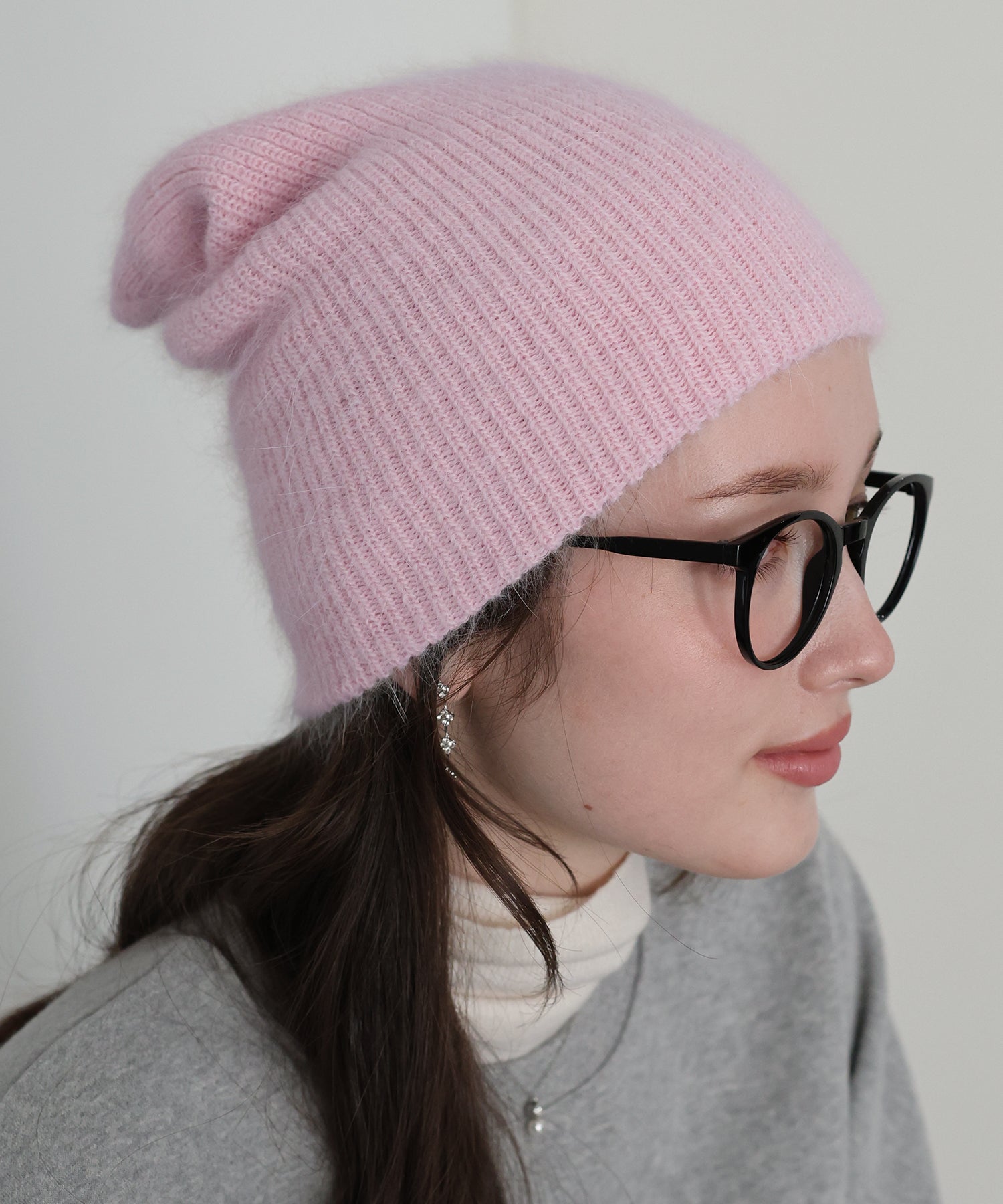 アンゴラニットビーニー 帽子【ネコポス】 – BLUE ONLINE