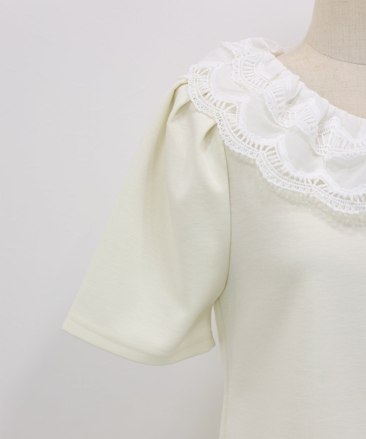 【早割5％OFF】エンブロイダリーレースカットソー【ネコポス】