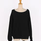 【早割5％OFF】裏起毛オフショルスウェット
