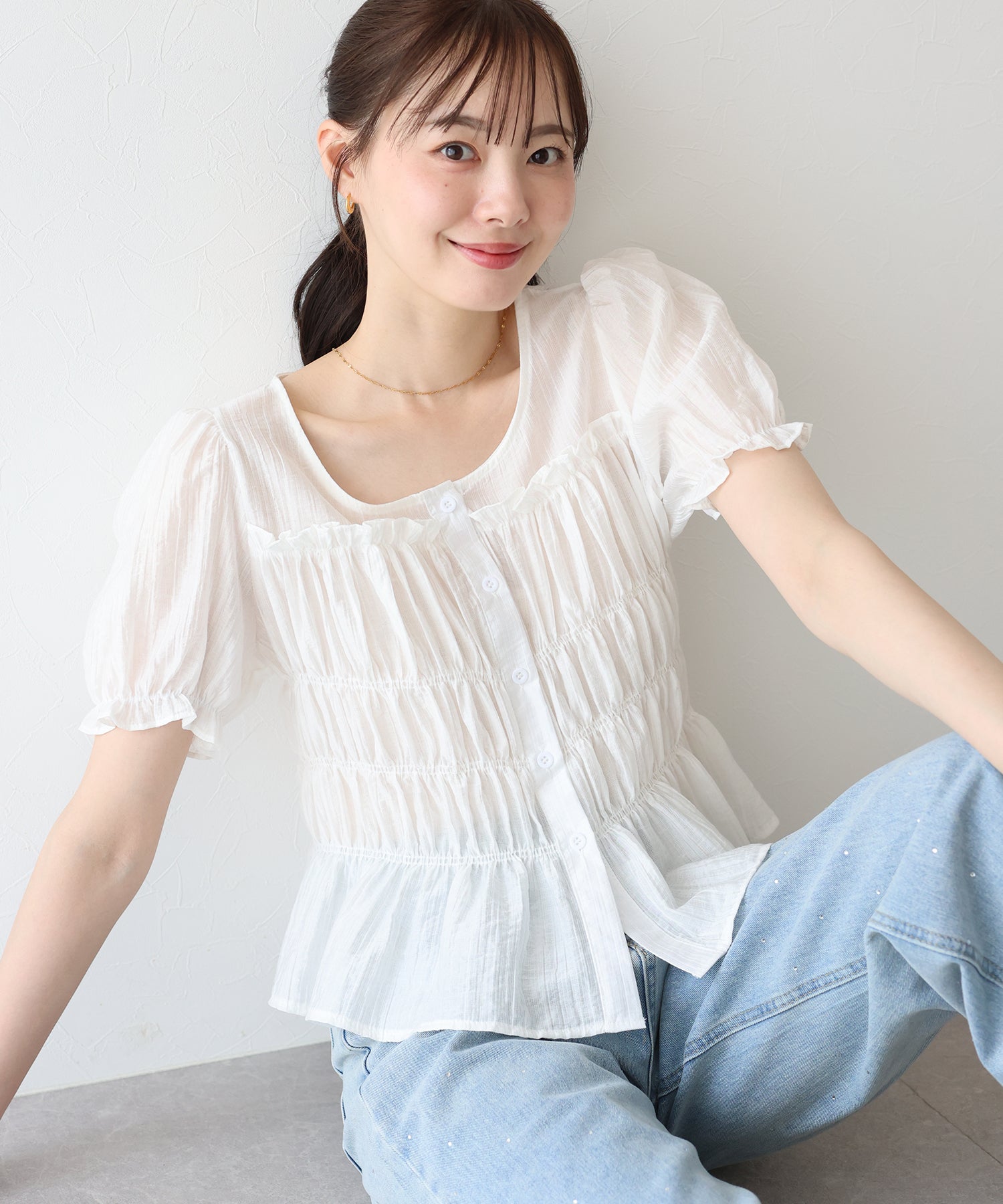 SALE】サイドパールラインデニム – BLUE ONLINE