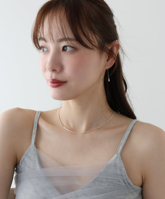 【早割5％OFF】プレートチェーンネックレス / ニッケルフリー【ネコポス】