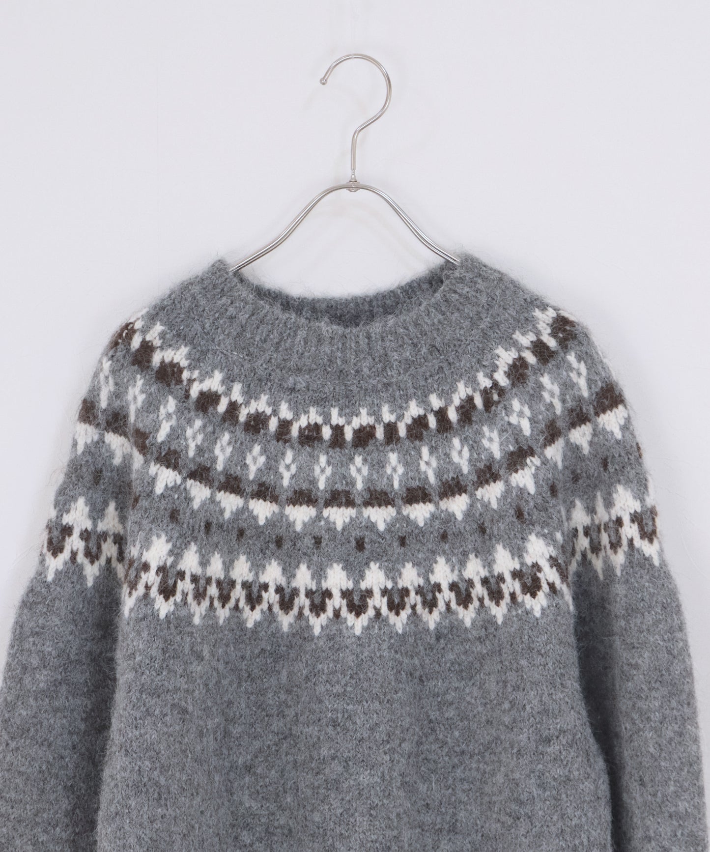 アーガイルニット