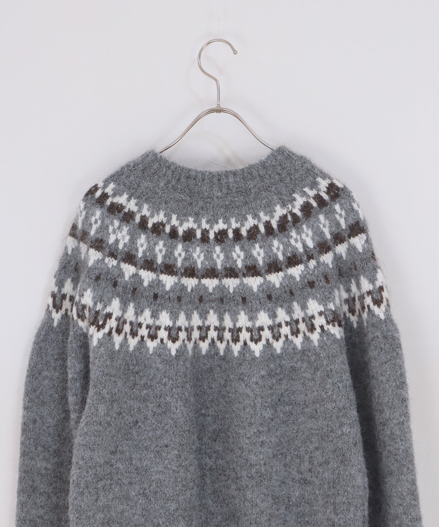 アーガイルニット