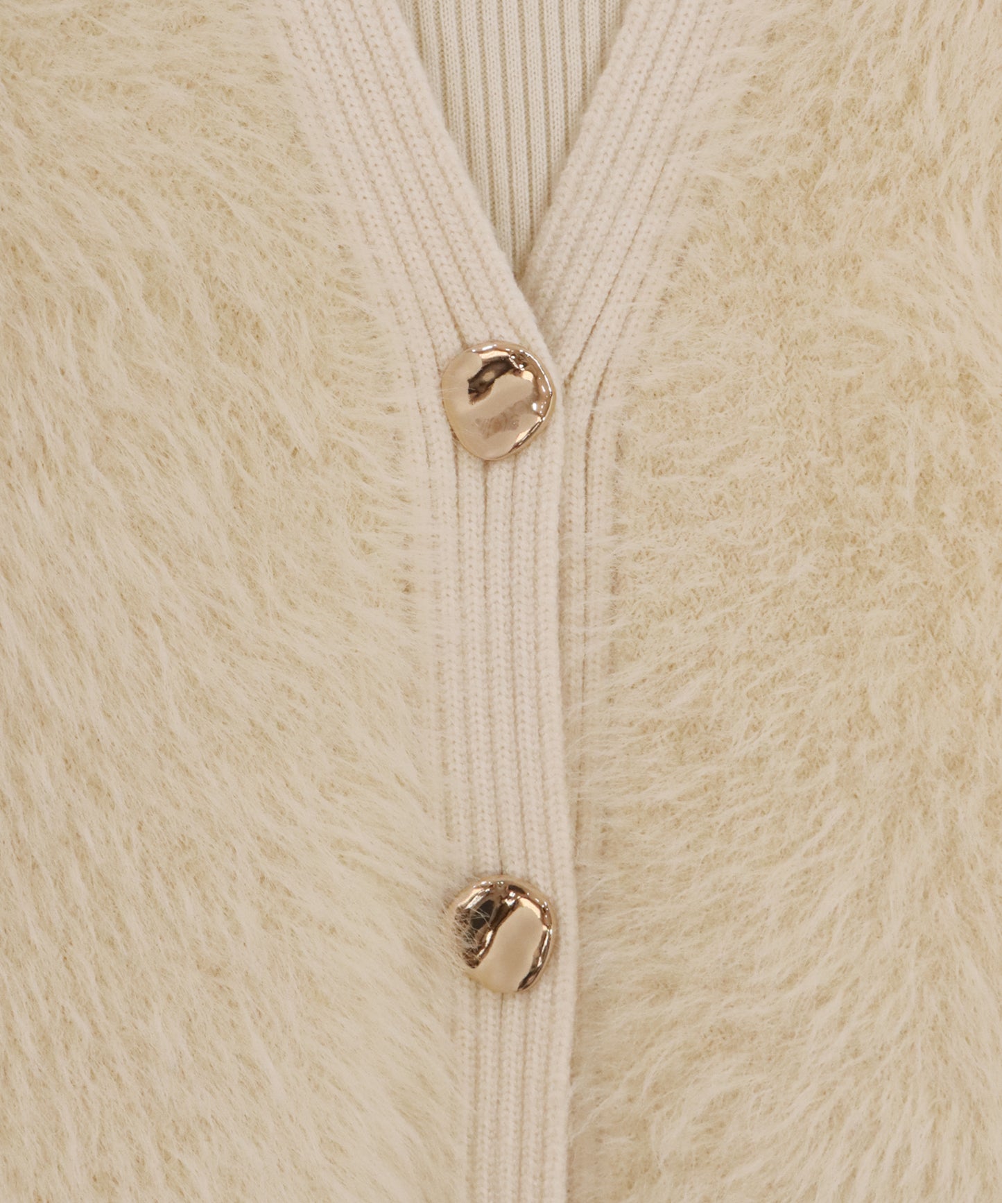 【早割5％OFF】シャギーベスト＆ニットワンピースセットアップ