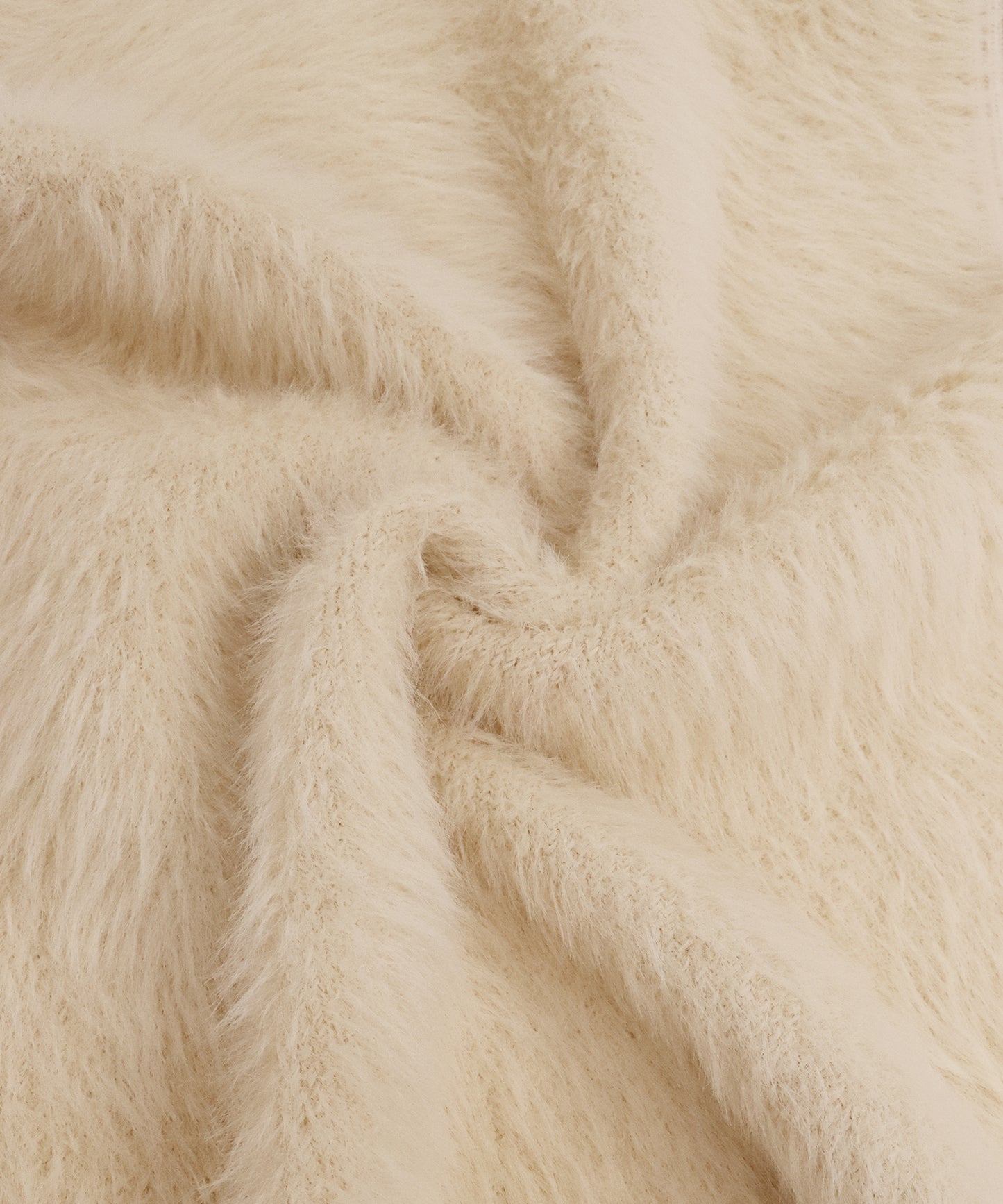 【早割5％OFF】シャギーベスト＆ニットワンピースセットアップ