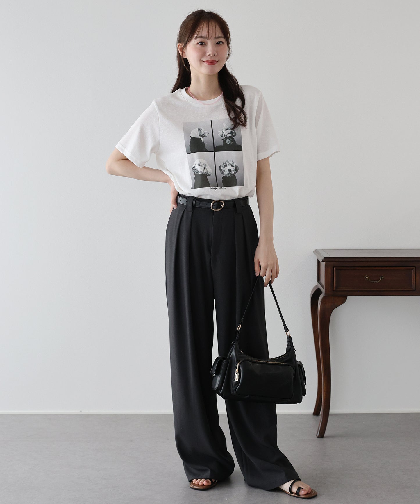 DOGフォトプリント半袖Ｔシャツ【ネコポス】
