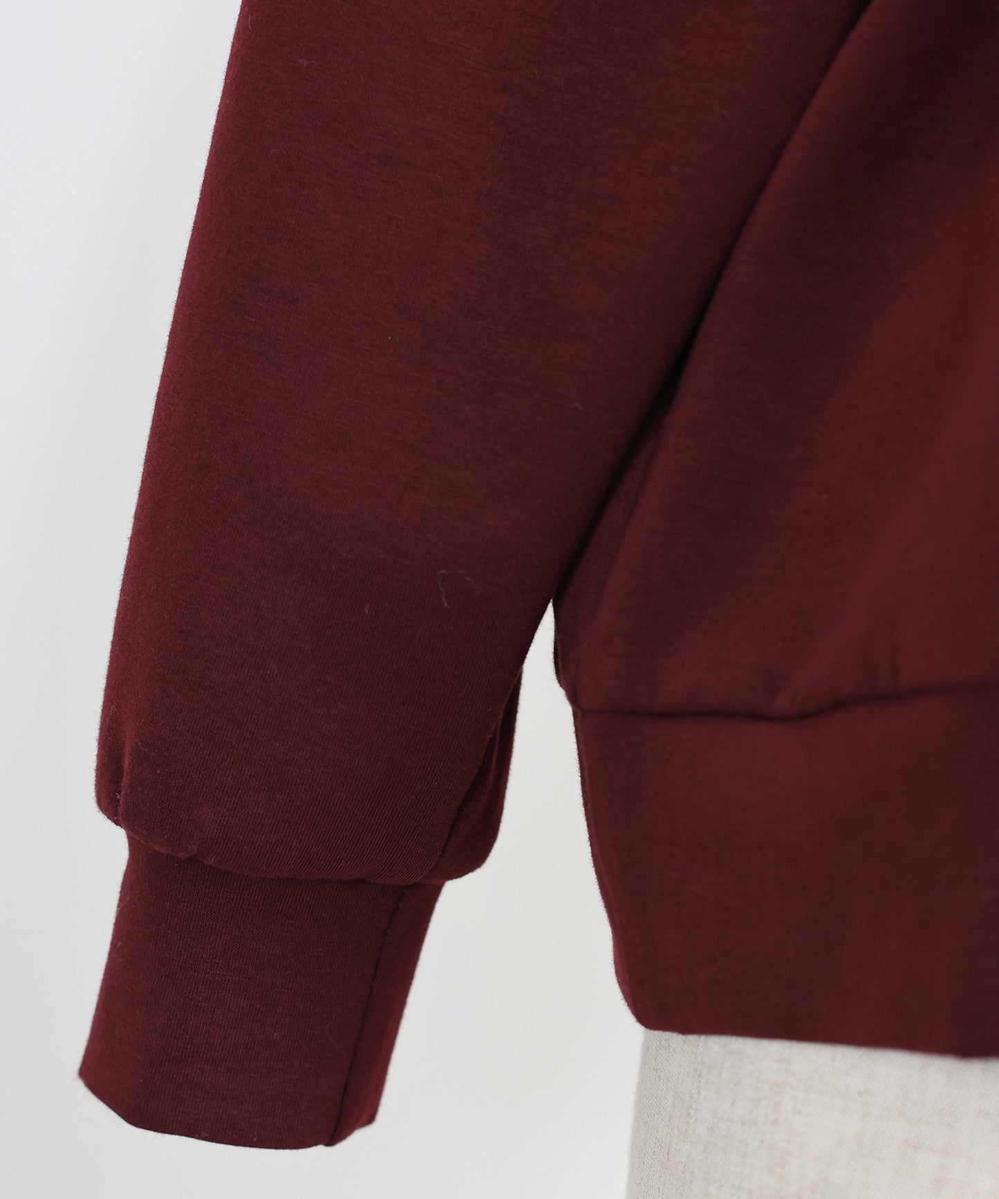 リボンスウェットトップス