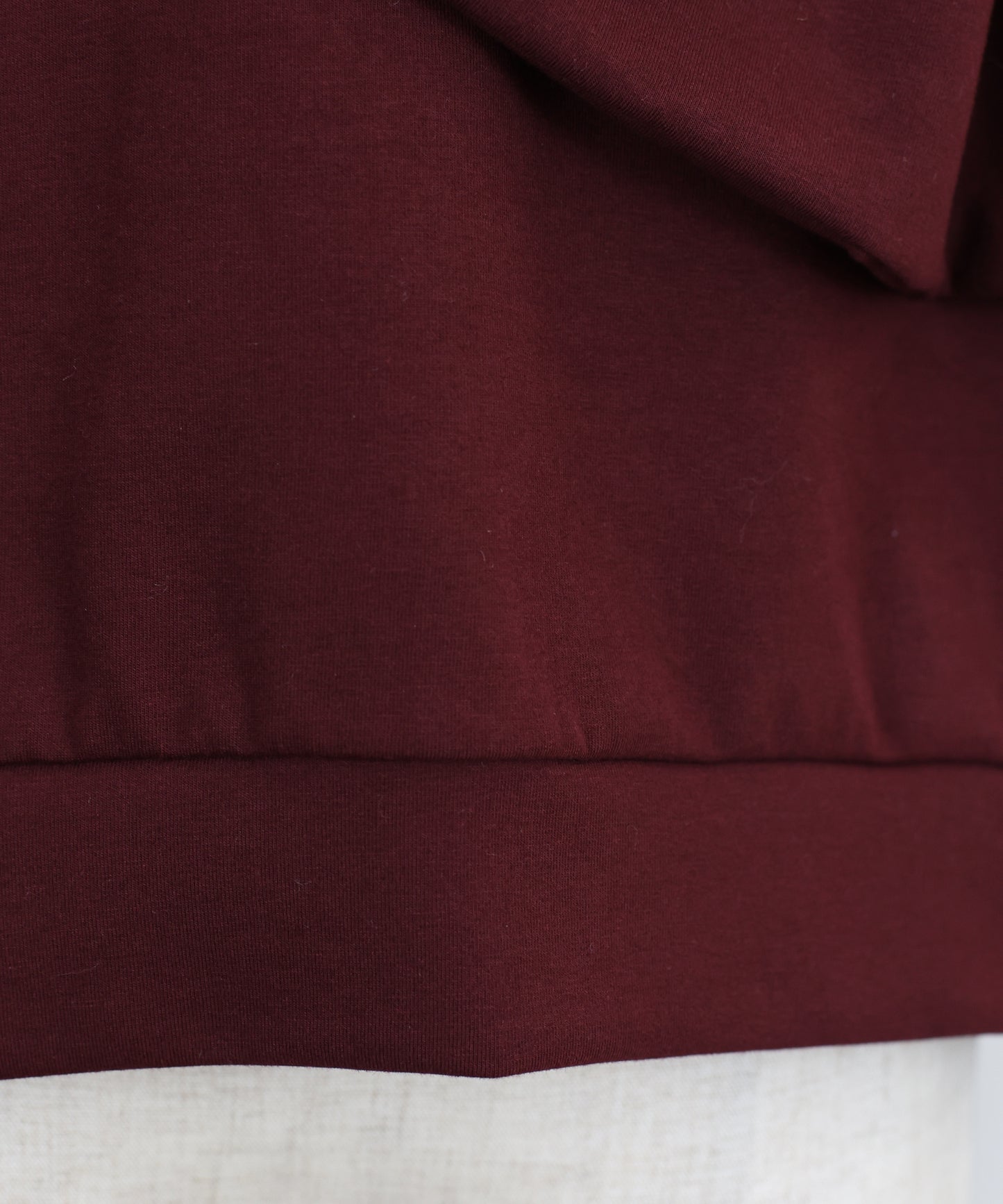 リボンスウェットトップス