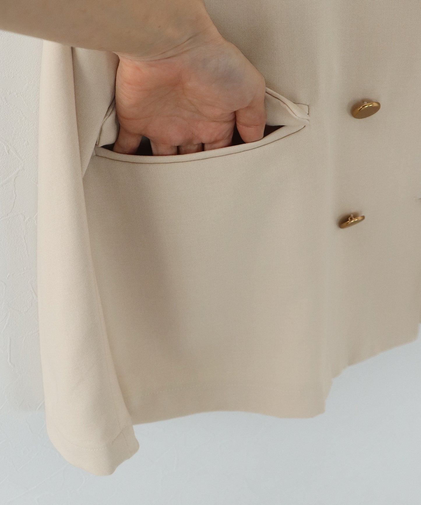 【早割5％OFF】リネンライクシャツジャケット