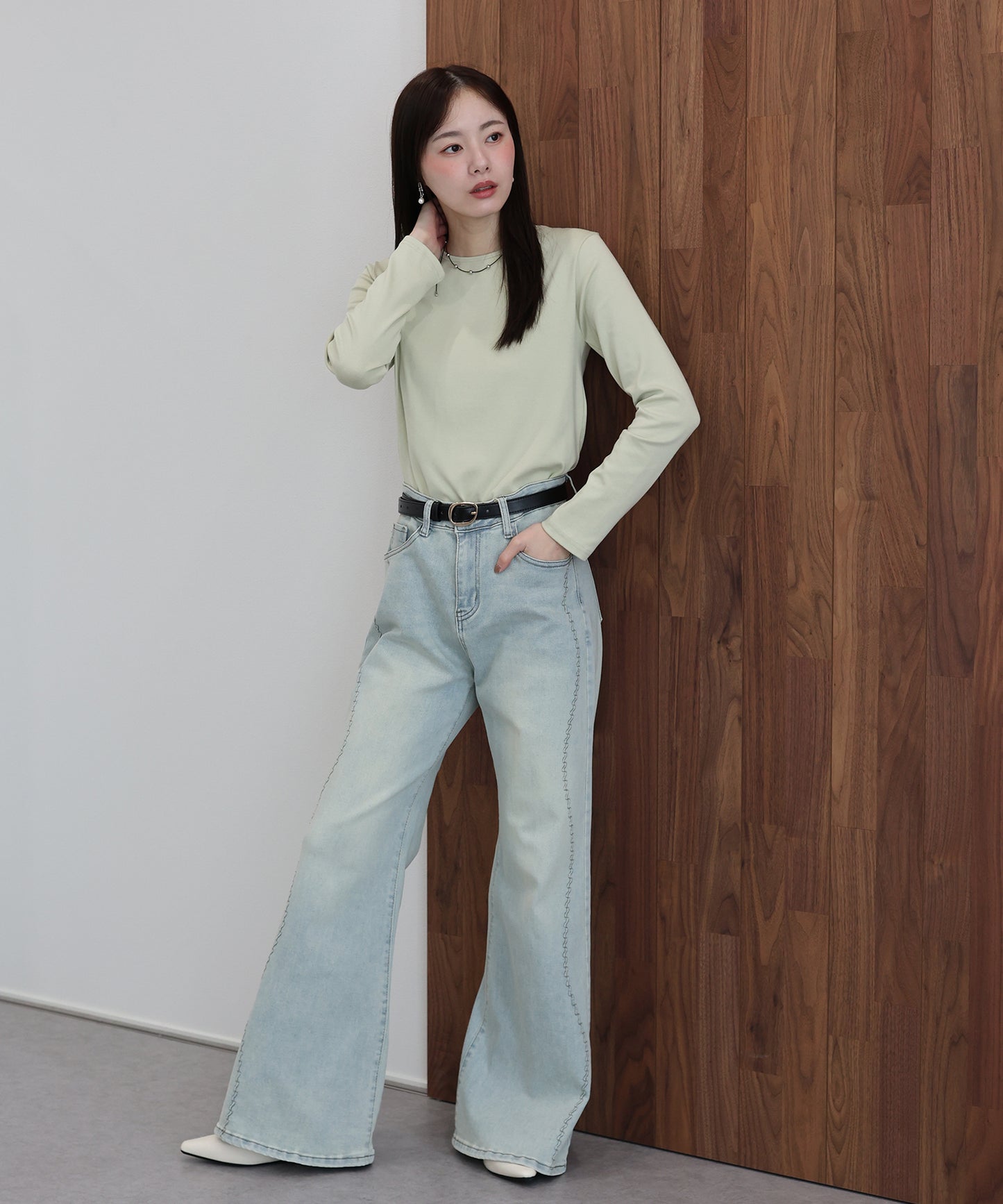 クルーネックTシャツ[ J by blue ]【ネコポス】