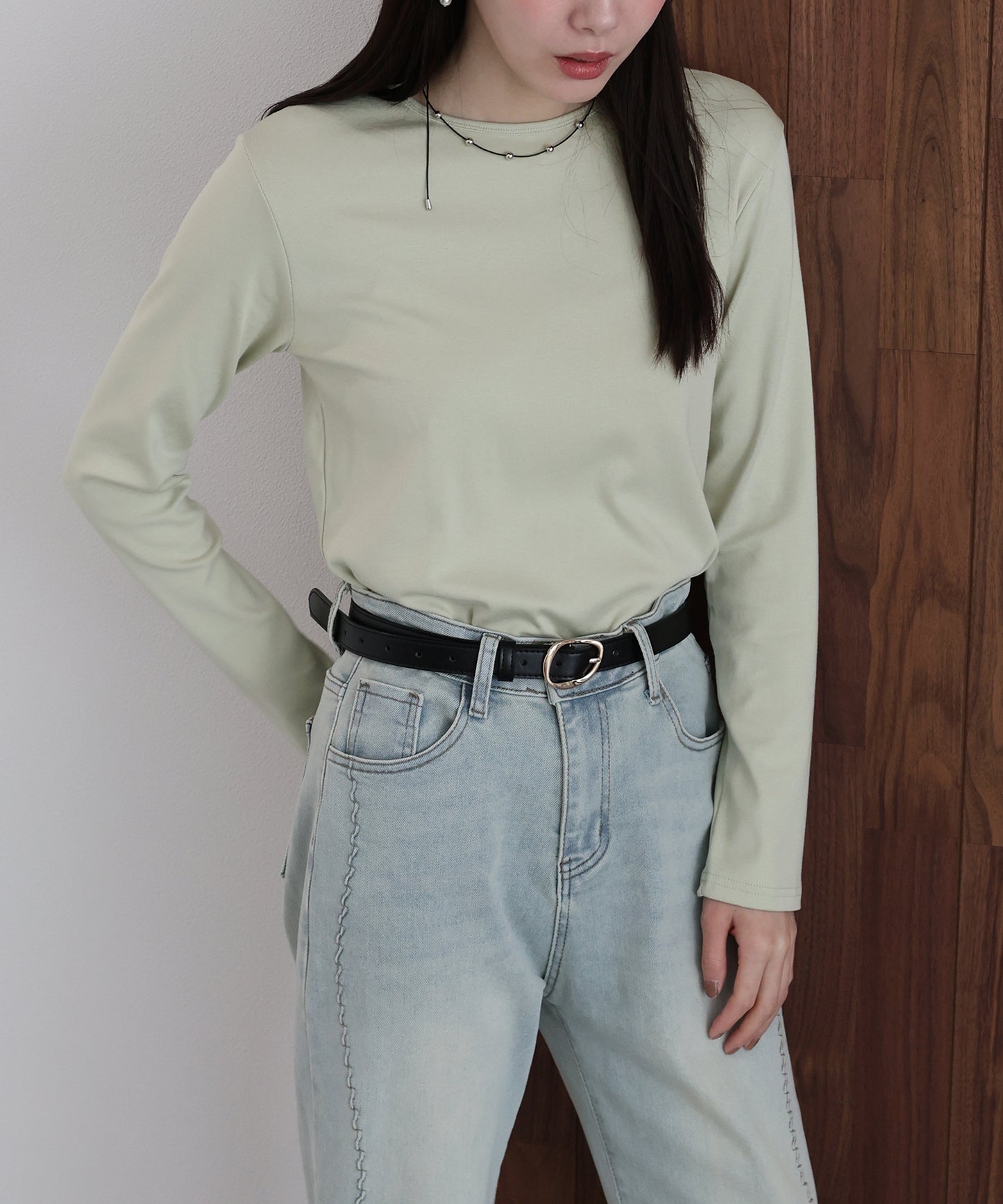 クルーネックTシャツ[ J by blue ]【ネコポス】