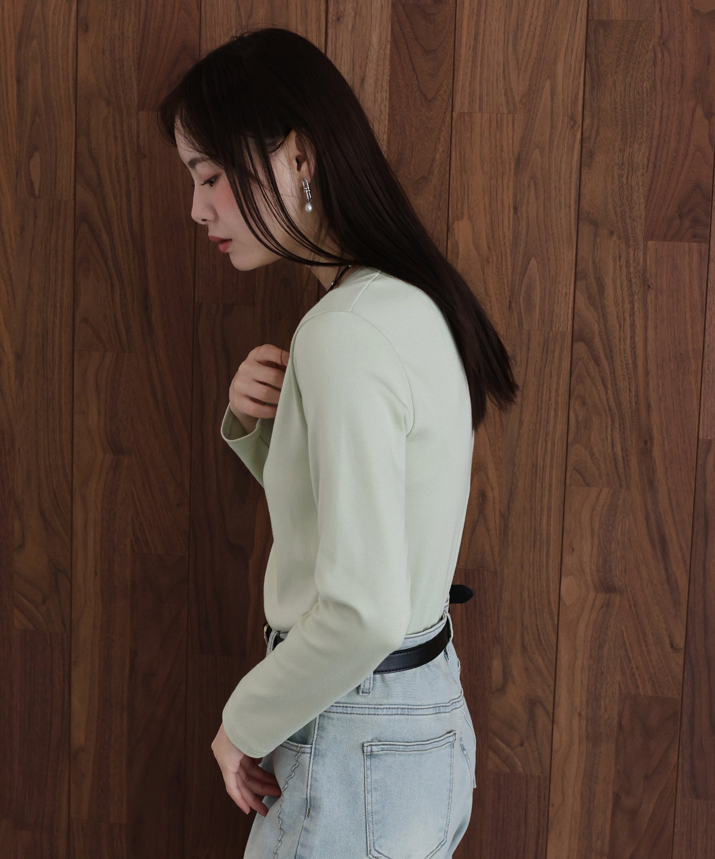 クルーネックTシャツ[ J by blue ]【ネコポス】