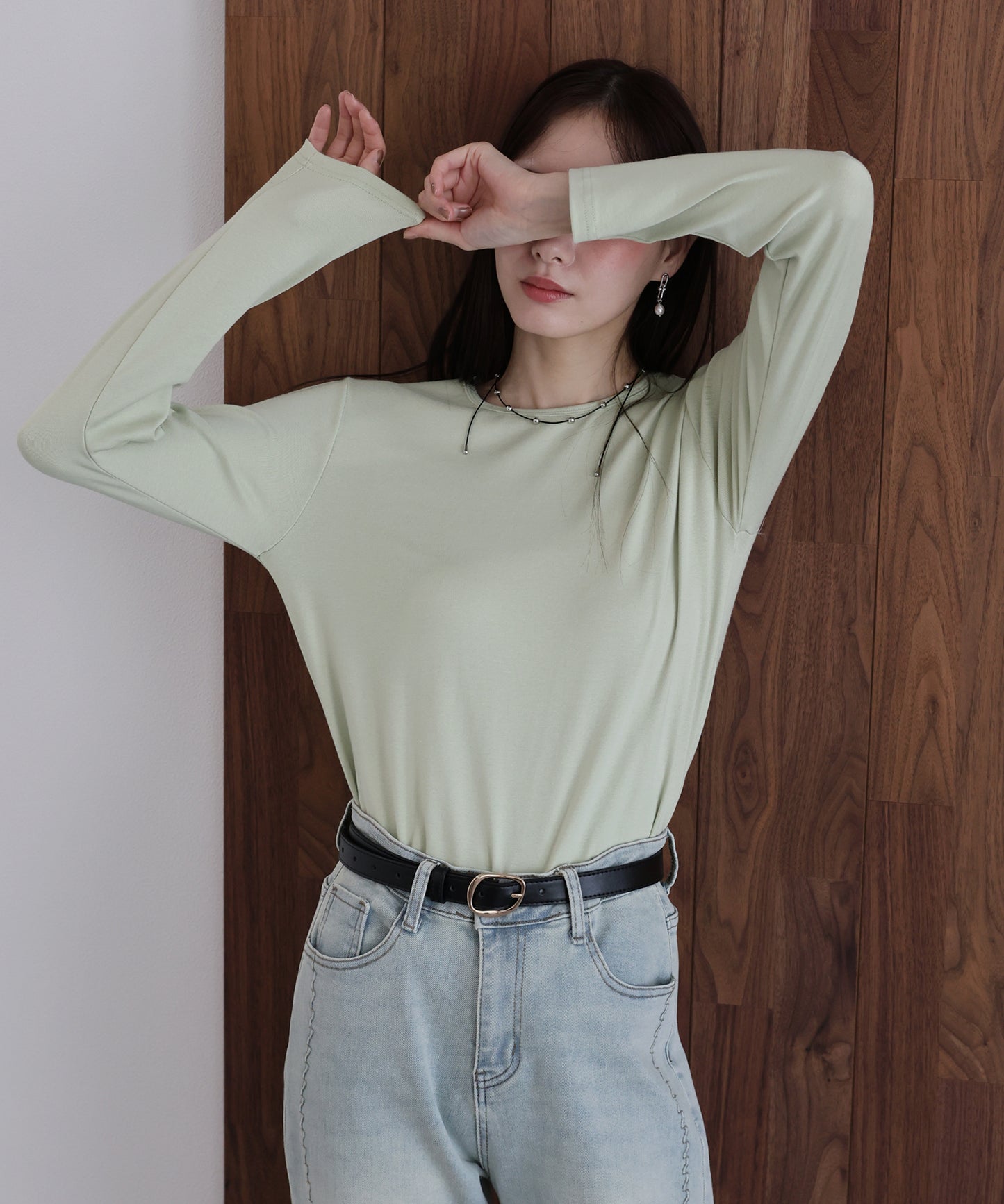 クルーネックTシャツ[ J by blue ]【ネコポス】