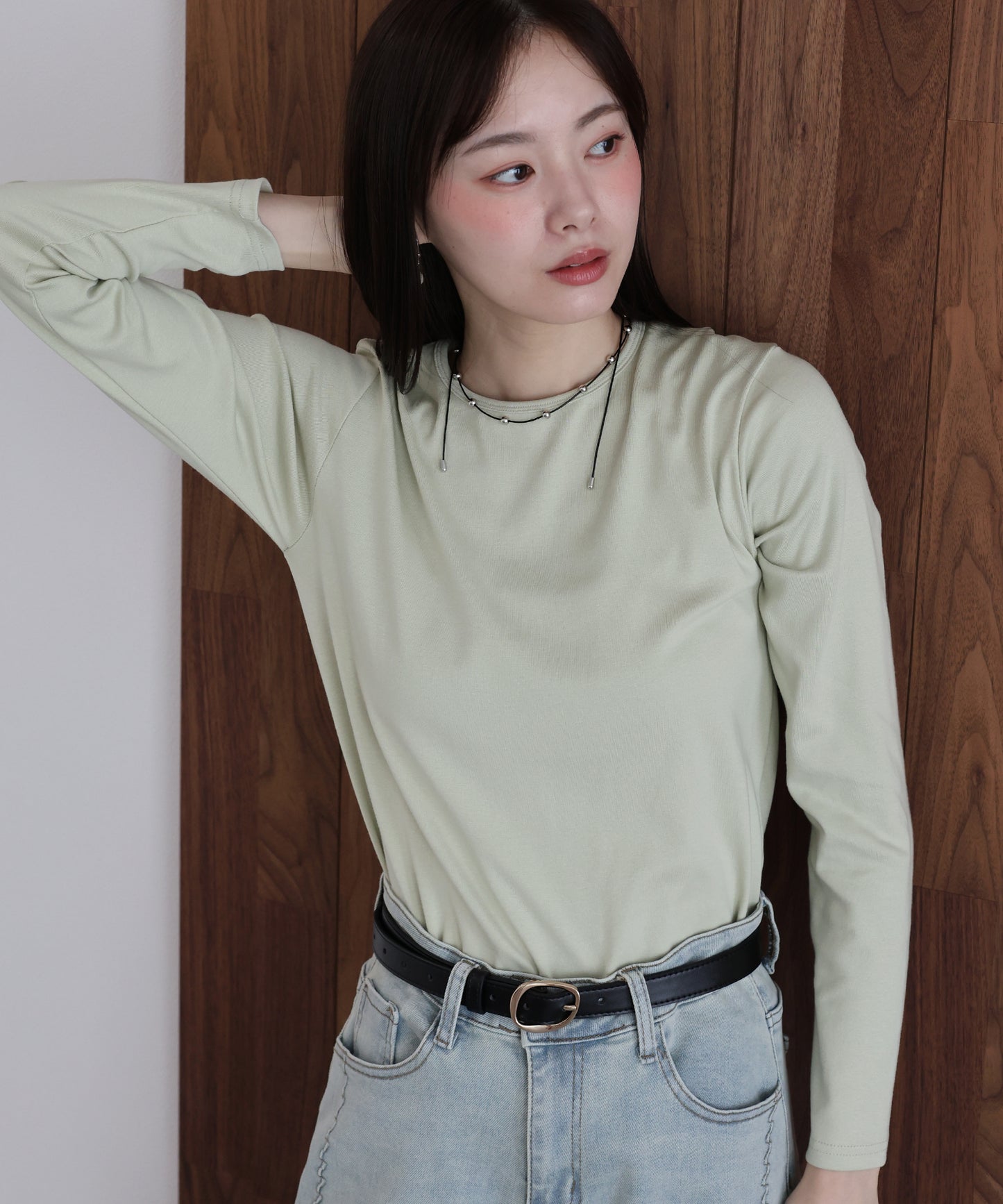 クルーネックTシャツ[ J by blue ]【ネコポス】