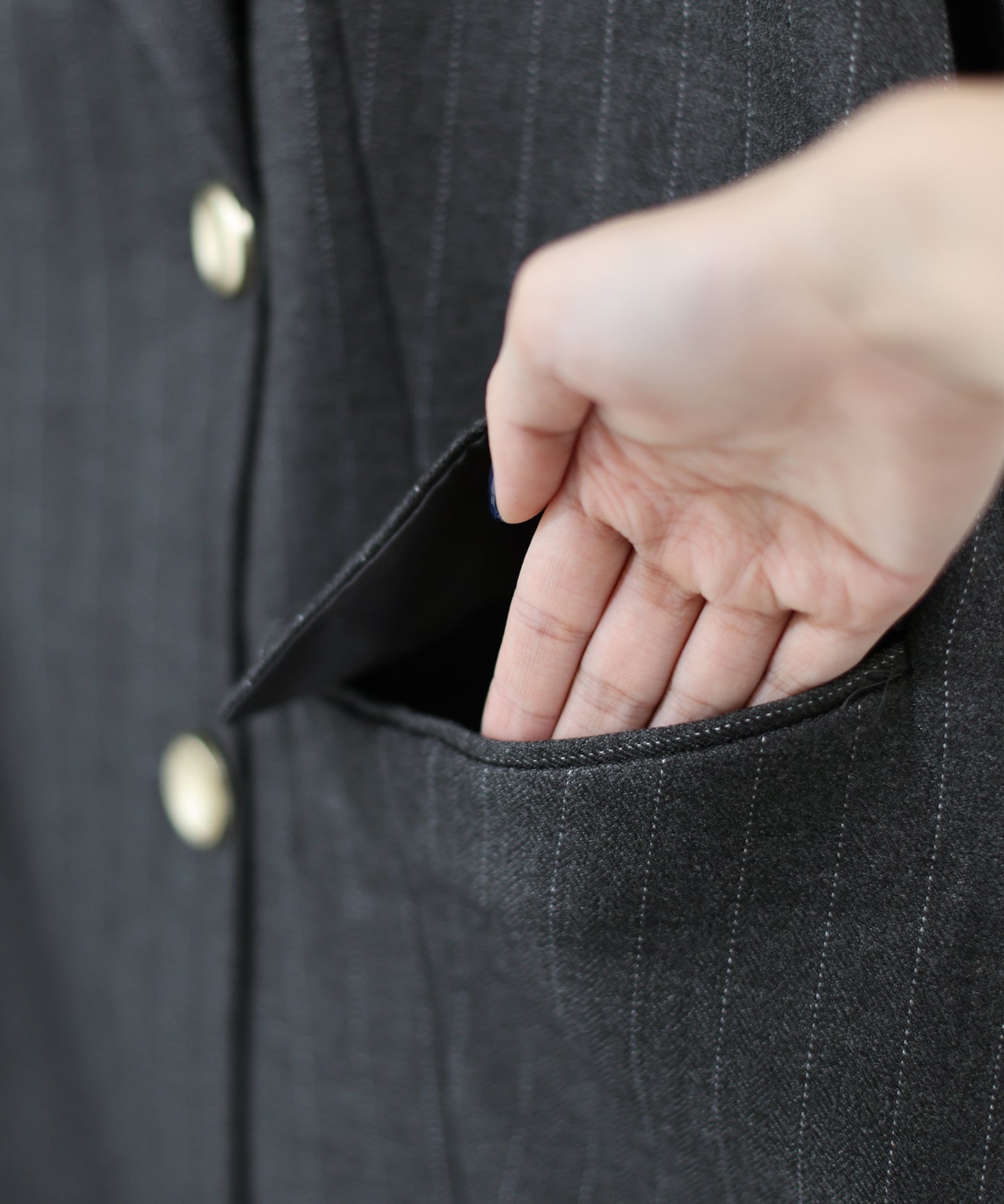 【TIME SALE】ピンストライプテーラードジャケット