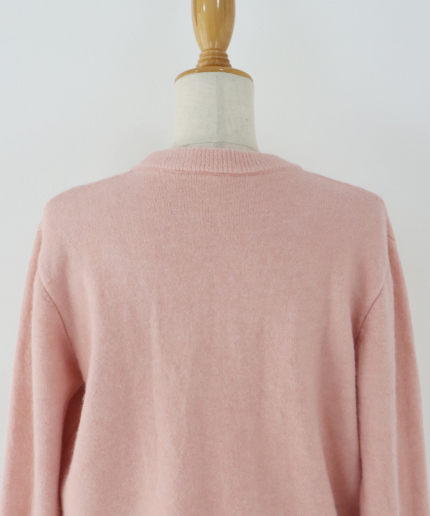 【早割5％OFF】金ボタンクルーネックカーディガン