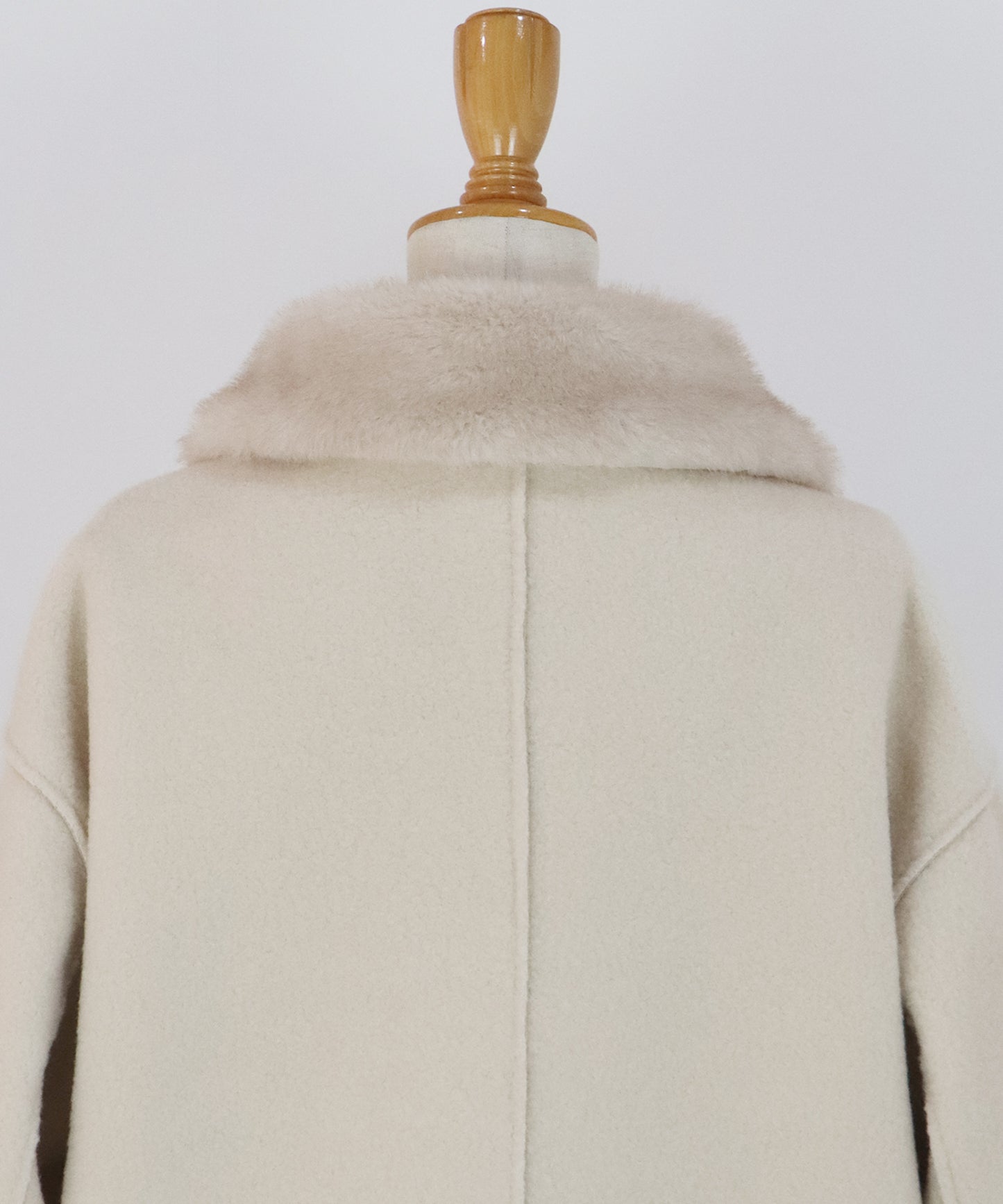 【早割5％OFF】ファー付きボアハーフコート