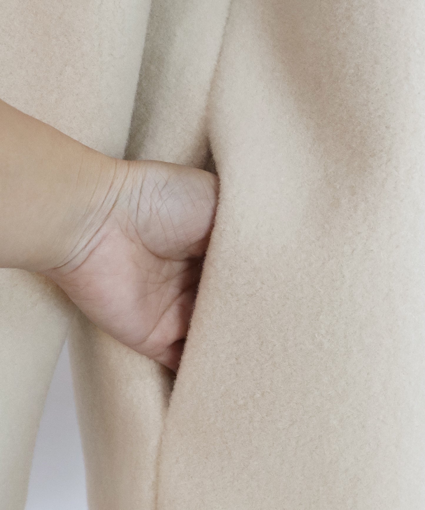 【早割5％OFF】ファー付きボアハーフコート