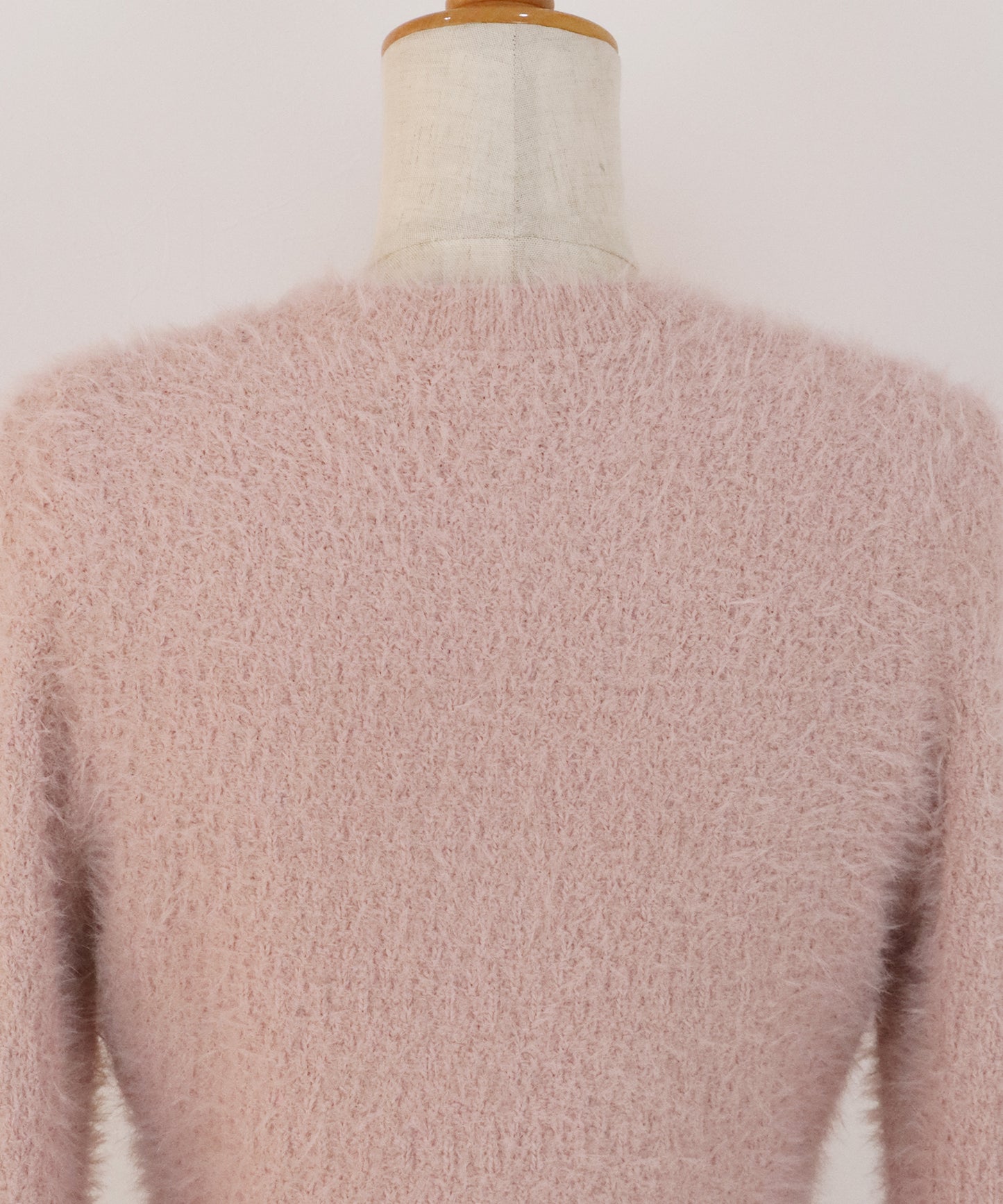 【早割5％OFF】シャギーペプラムカーディガン