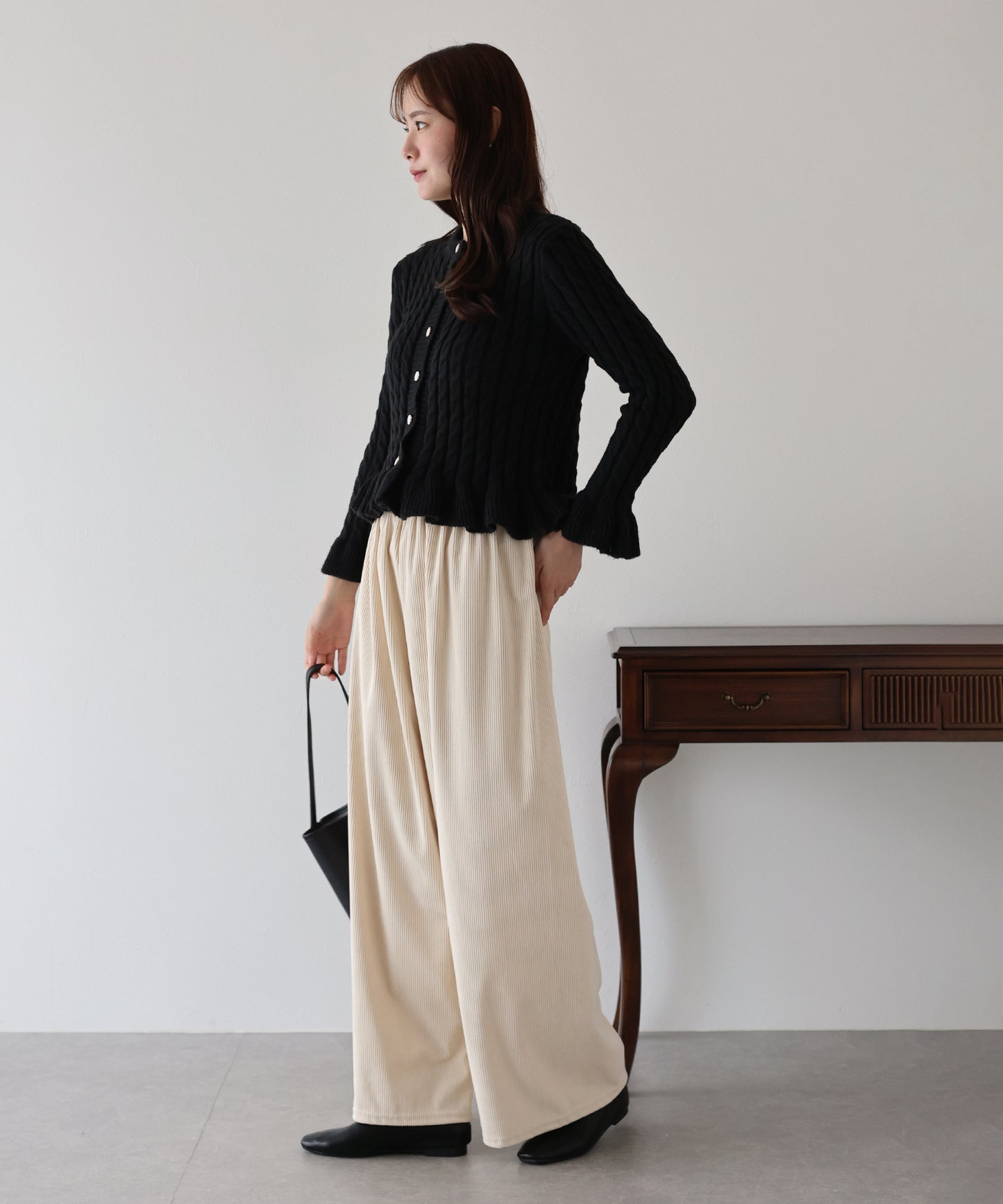 コーデュロイイージーパンツ