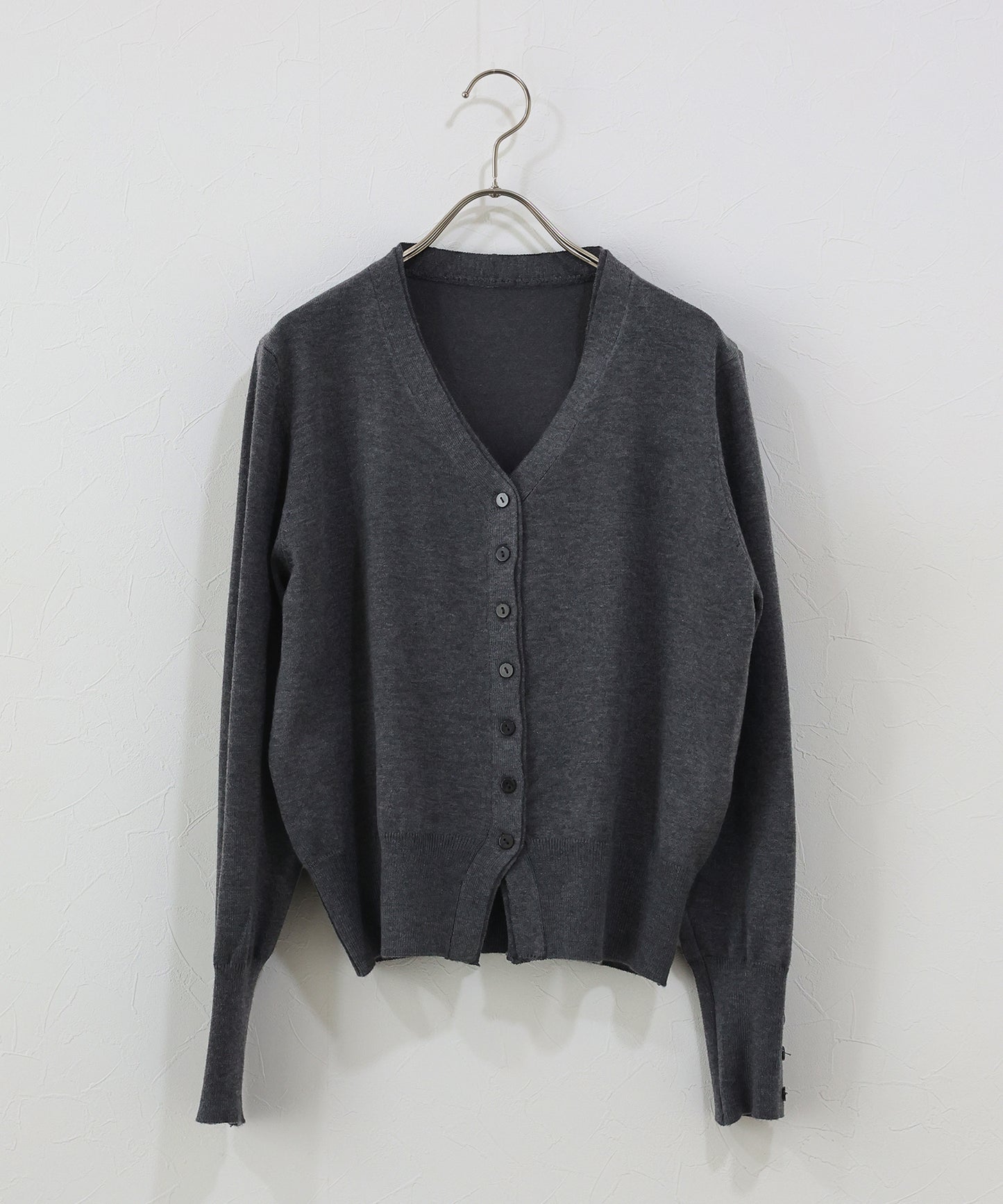 フェイクレイヤードニットカーディガン[ J by blue ]