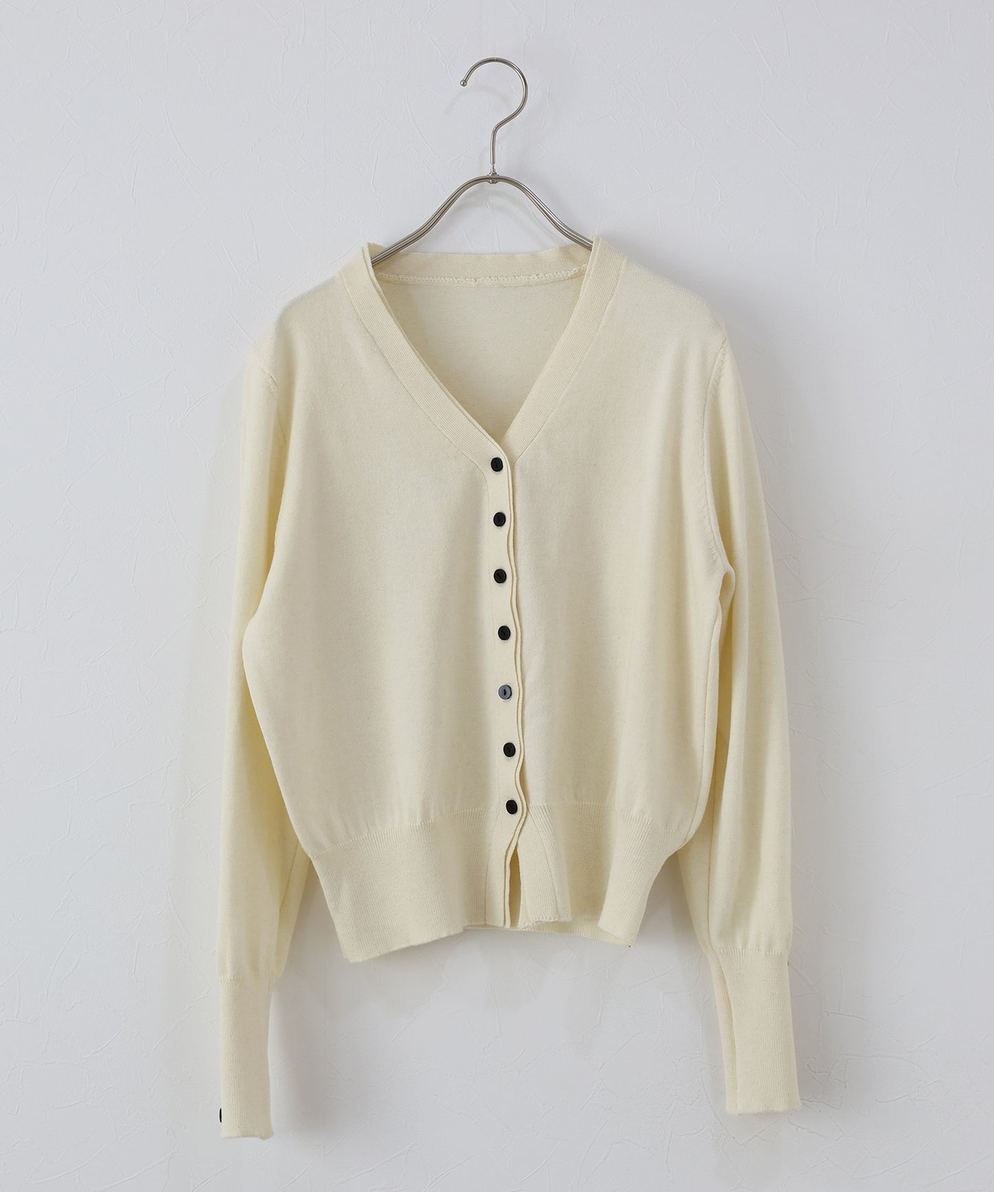 フェイクレイヤードニットカーディガン[ J by blue ]