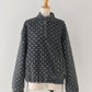 【早割5％OFF】ハート柄ボアハーフボタンプルオーバー