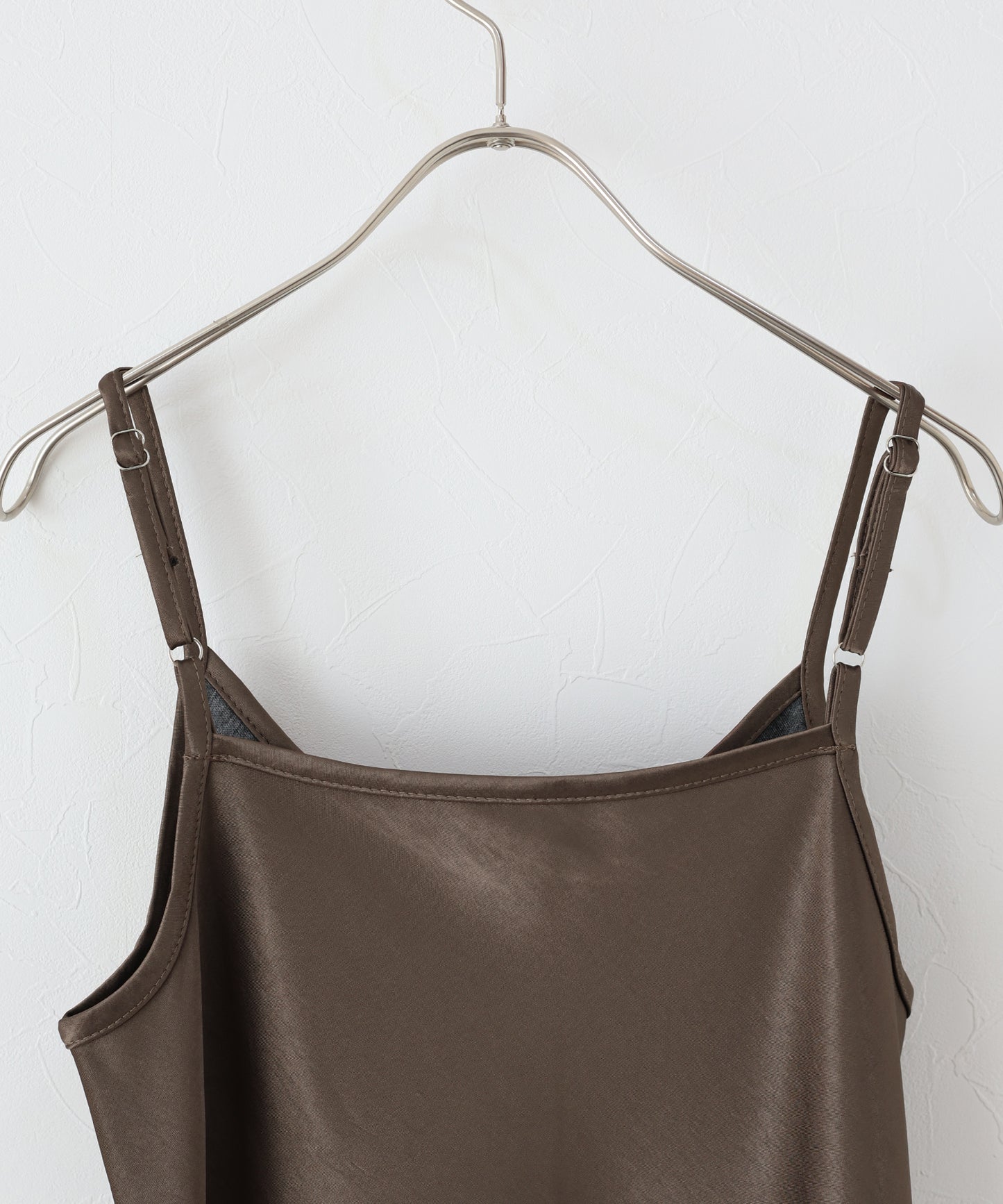 ヘビーサテンキャミワンピース[ J by blue ]