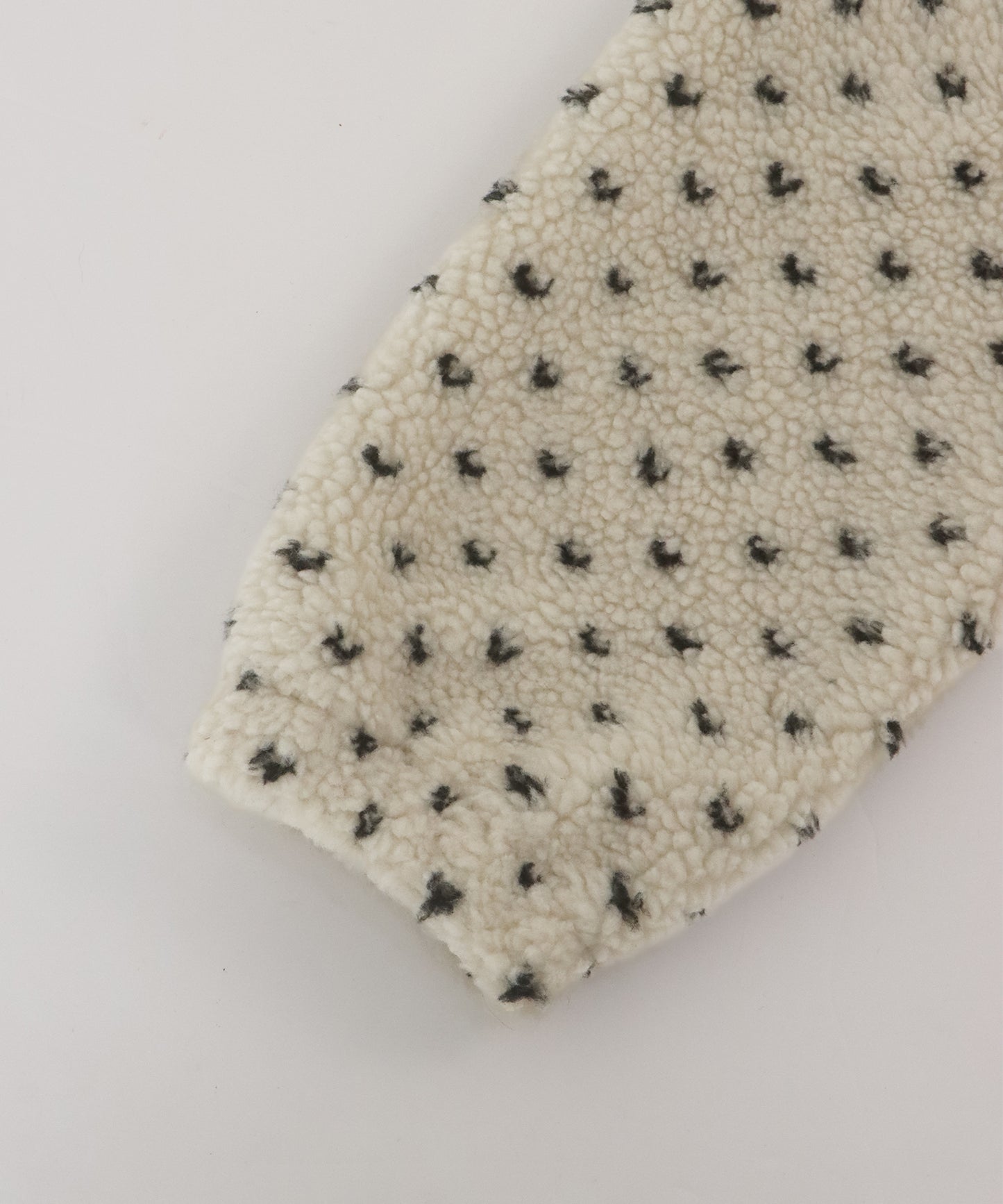 【早割5％OFF】ハート柄ボアハーフボタンプルオーバー