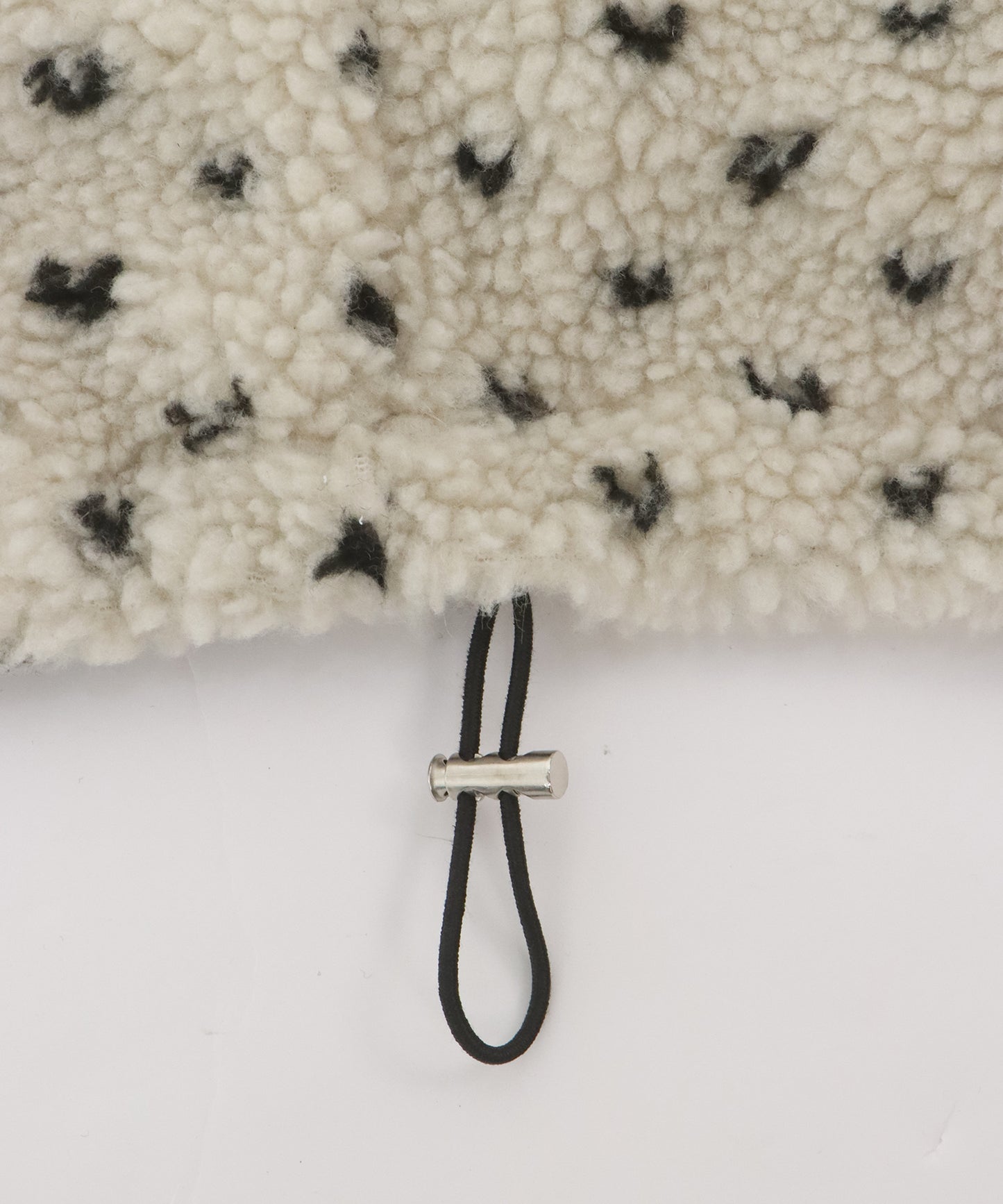 【早割5％OFF】ハート柄ボアハーフボタンプルオーバー