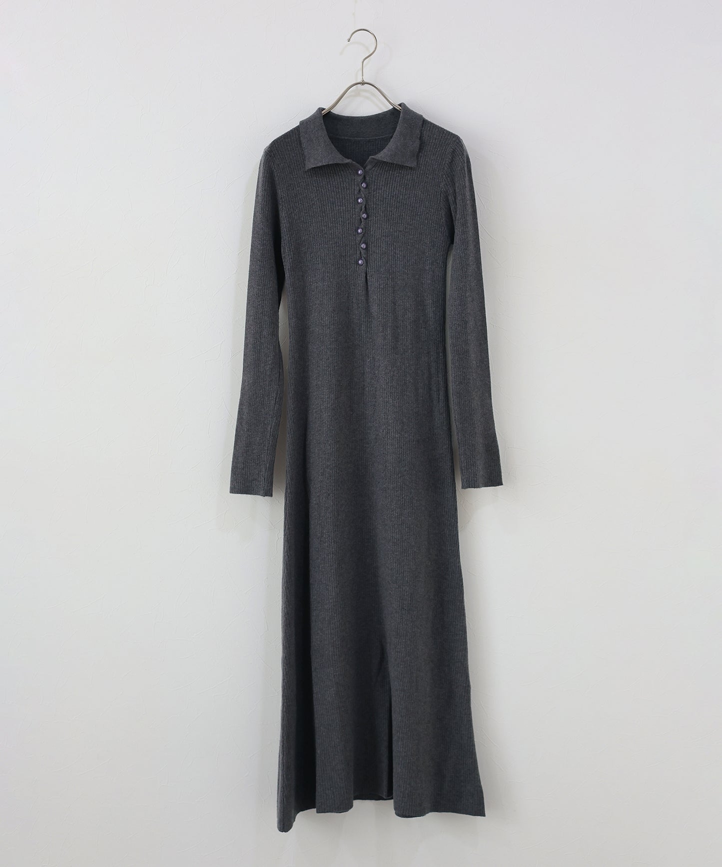 ポロリブニットワンピース[ J by blue ]