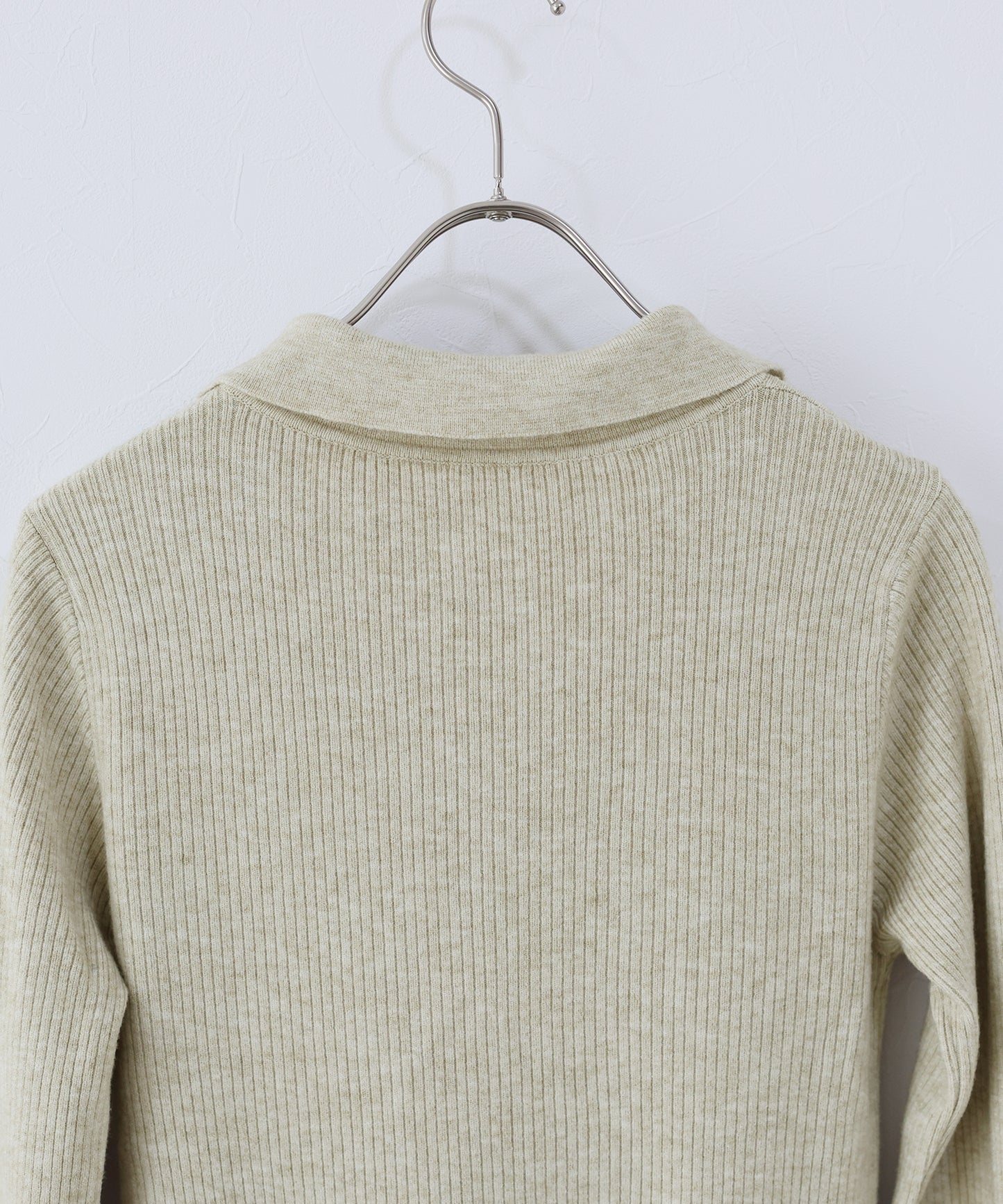 ポロリブニットワンピース[ J by blue ]