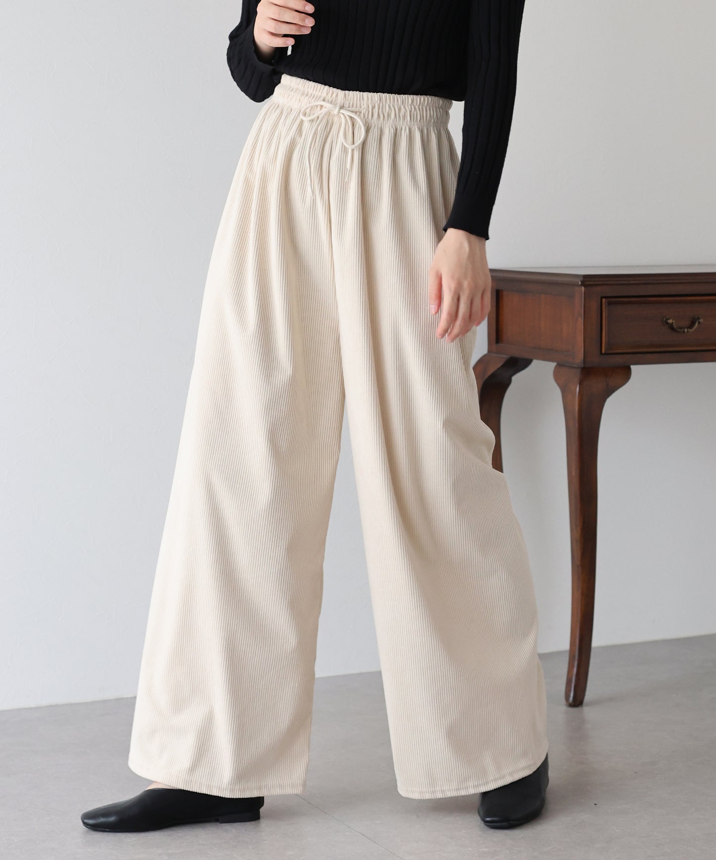コーデュロイイージーパンツ