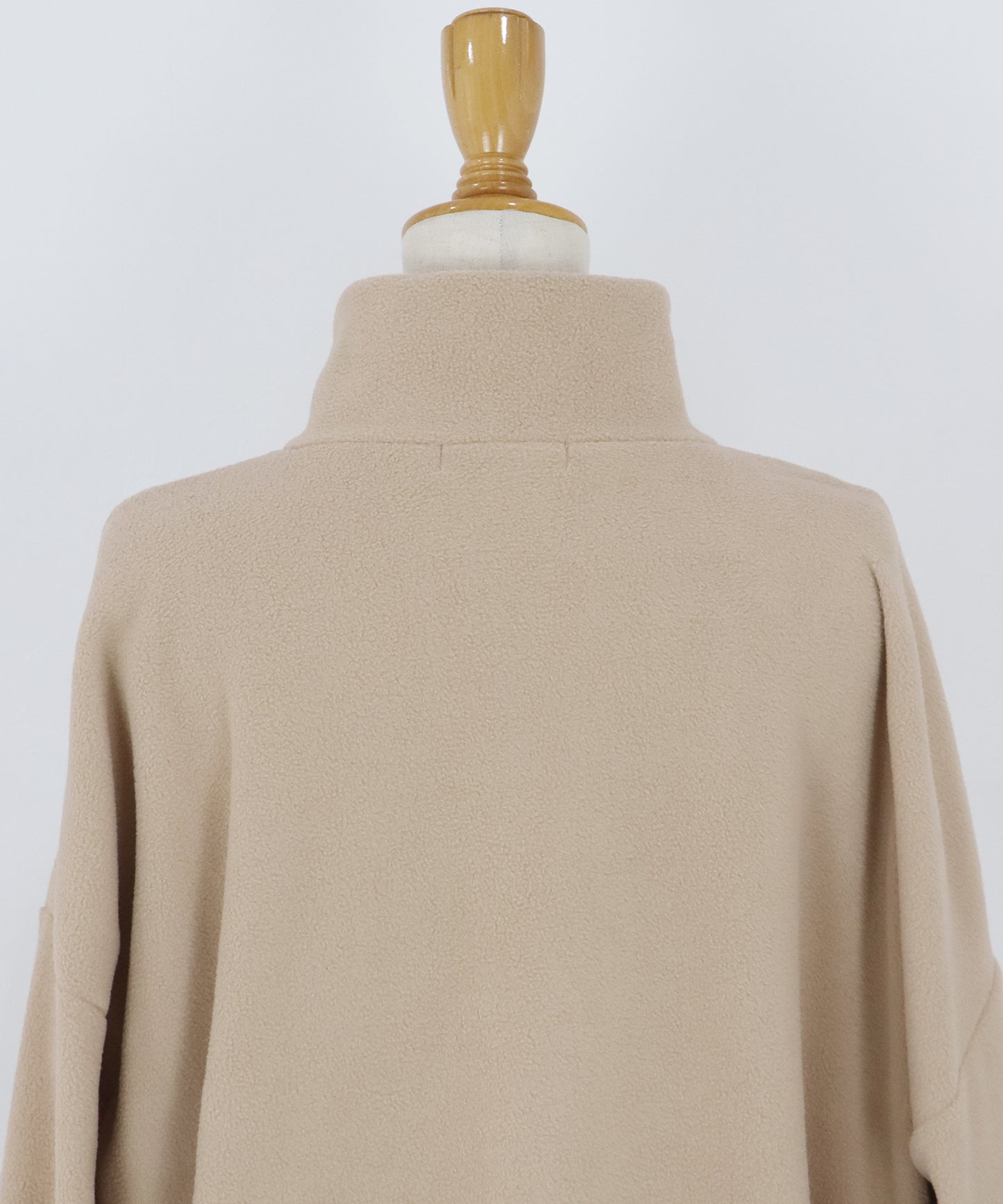 【早割5％OFF】ハーフジップフリースワンピース