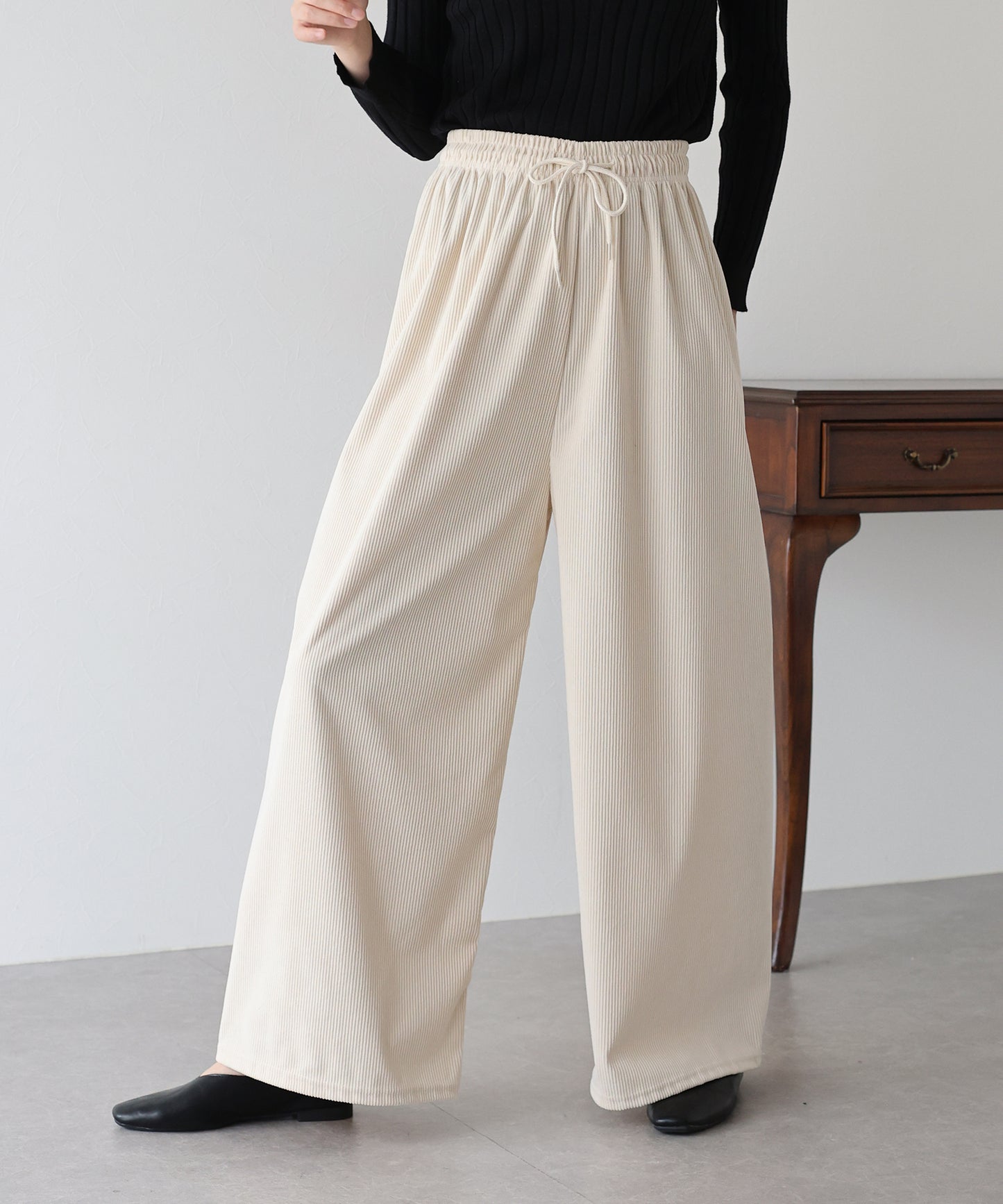 コーデュロイイージーパンツ